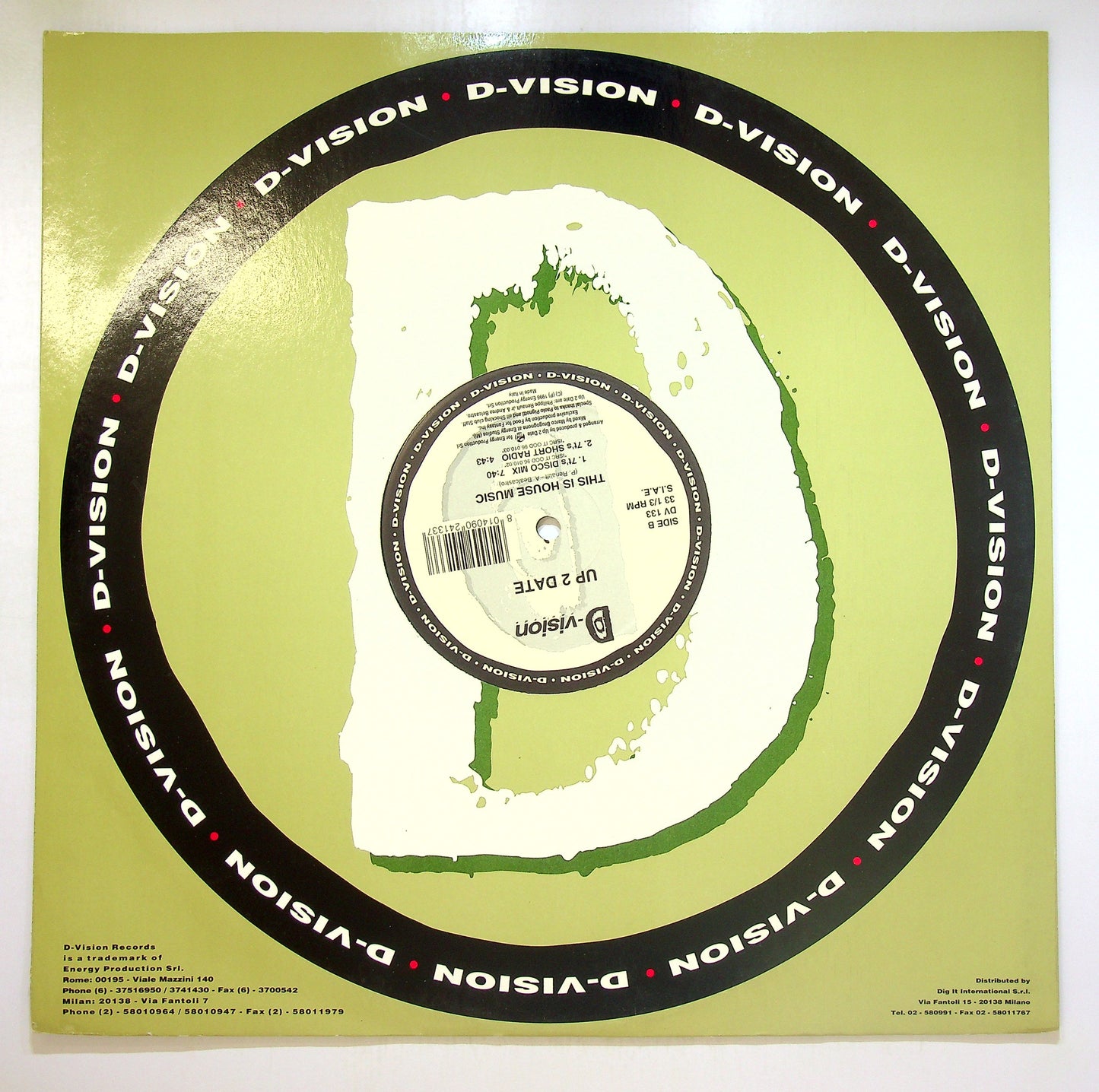 EBOND Up 2 Date - This Is House Music Vinile V101137