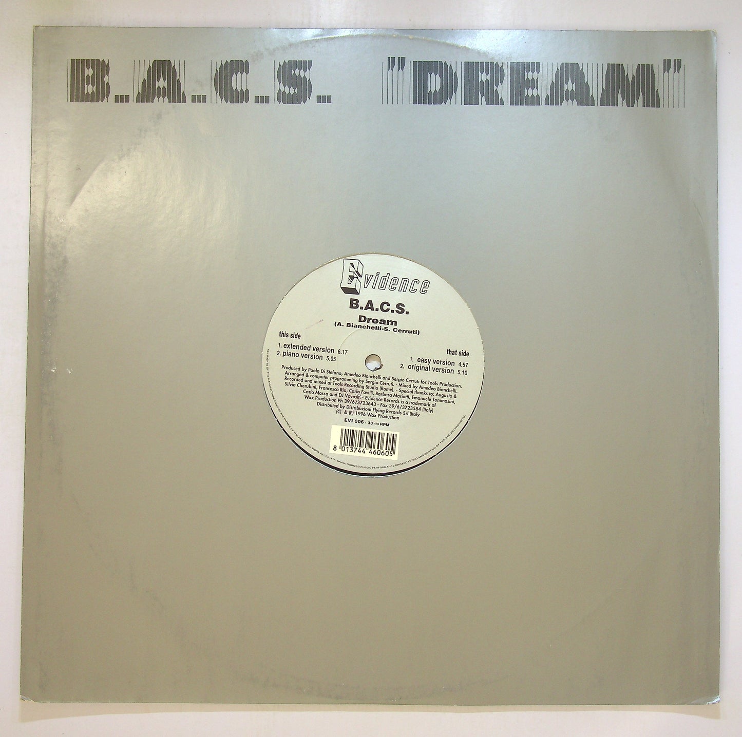 EBOND B.A.C.S. - Dream Vinile V102003