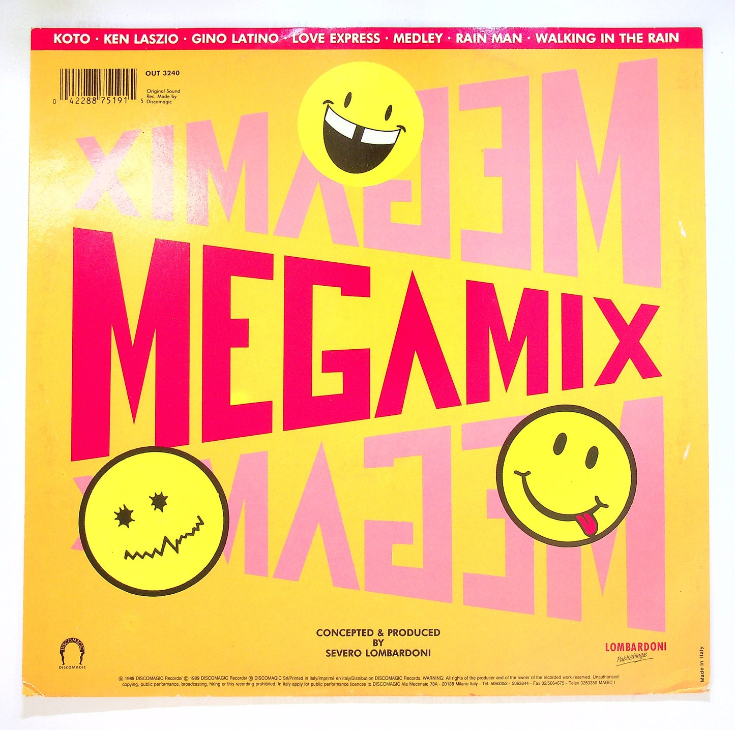 EBOND Various - Megamix Vinile V102006