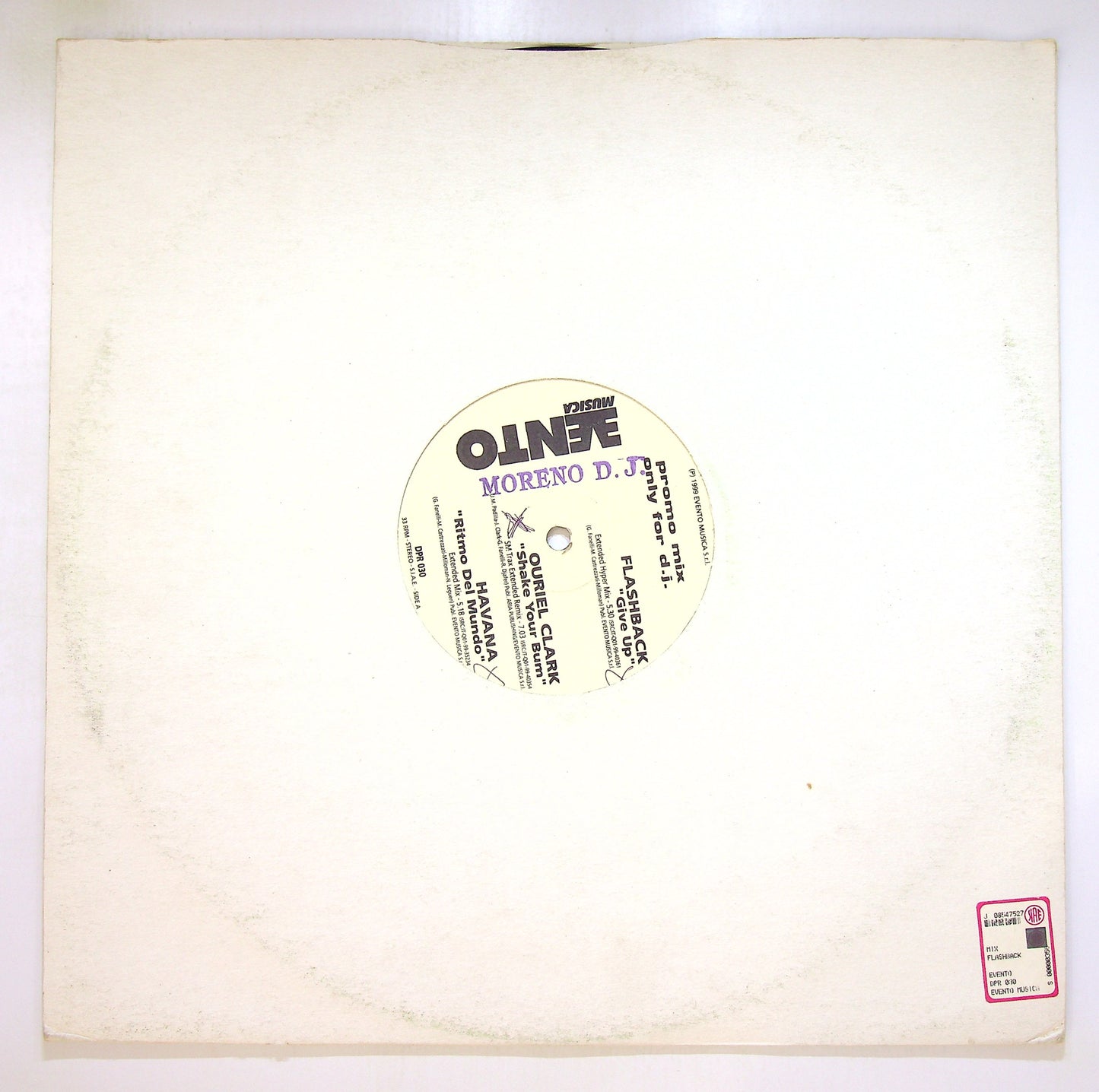 EBOND Various - Promo Mix Only For D.J. Vinile V102007