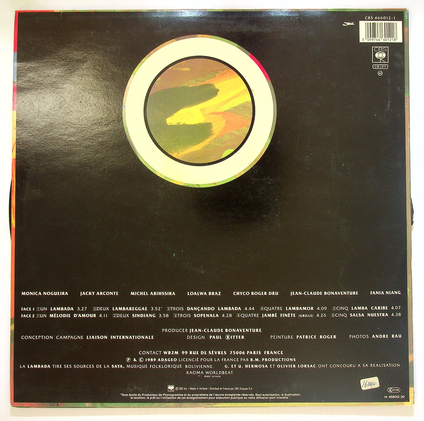 EBOND Kaoma - Worldbeat Vinile V102017