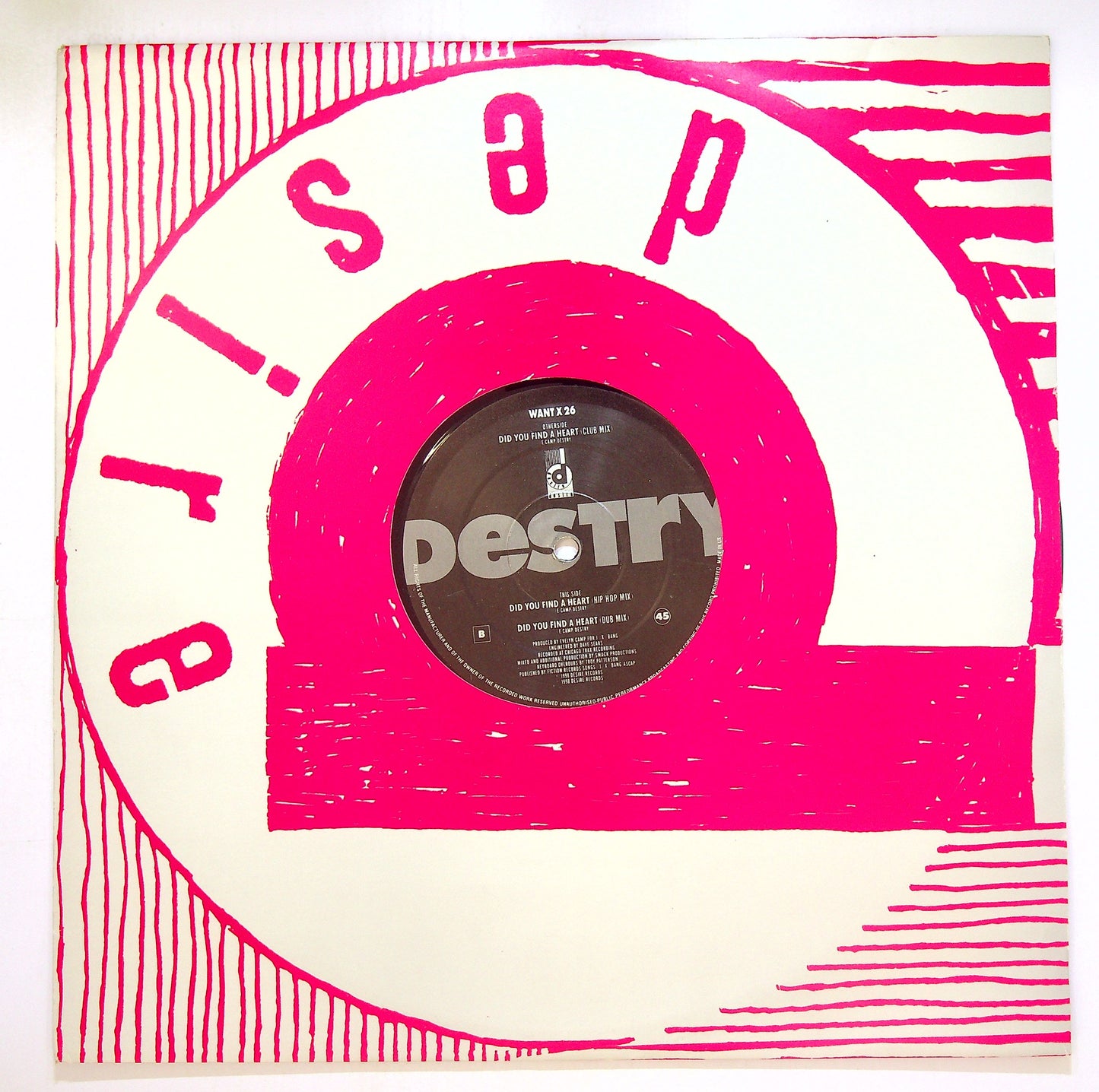 EBOND Destry - Did You Find A Heart Vinile V102018