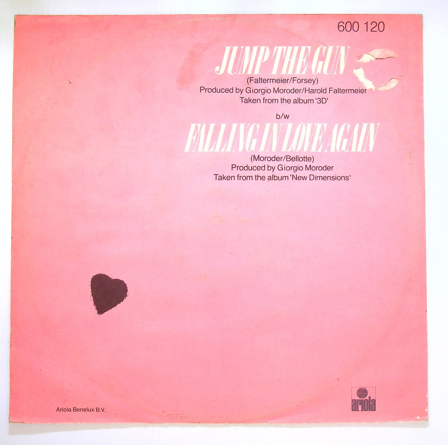 EBOND The Three Degrees - Jump The Gun Vinile V102021