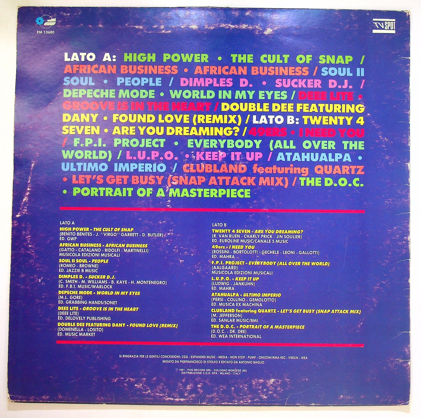 EBOND Various - 14 Original Super Hits Vinile V102025