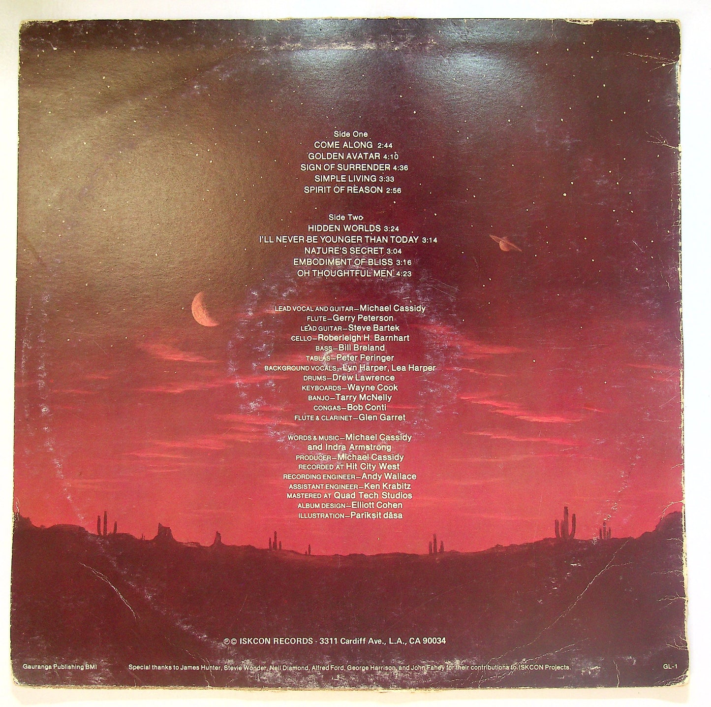 EBOND Michael Cassidy - Nature's Secret Vinile V102030