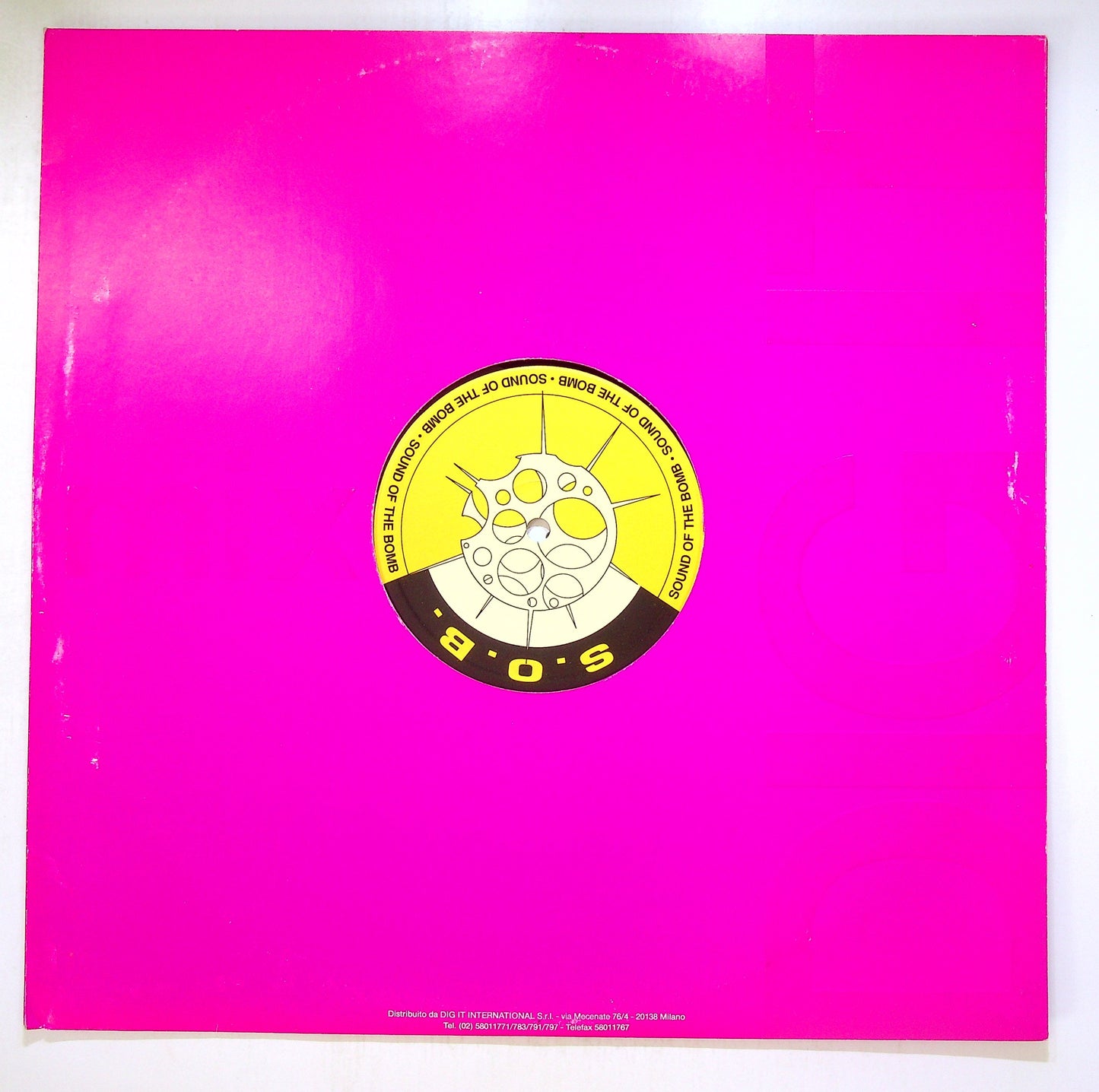 EBOND Paranoimia / New Wave Form - Paranoimia / The Dark Vinile V102036