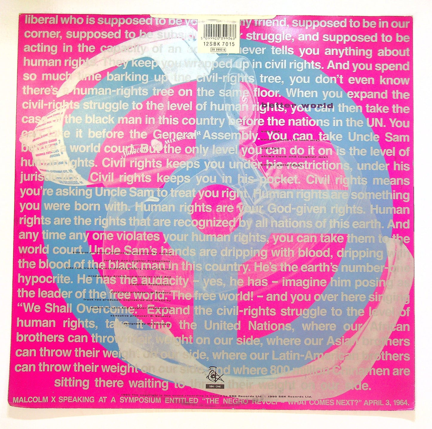 EBOND History - Better World Vinile V102066