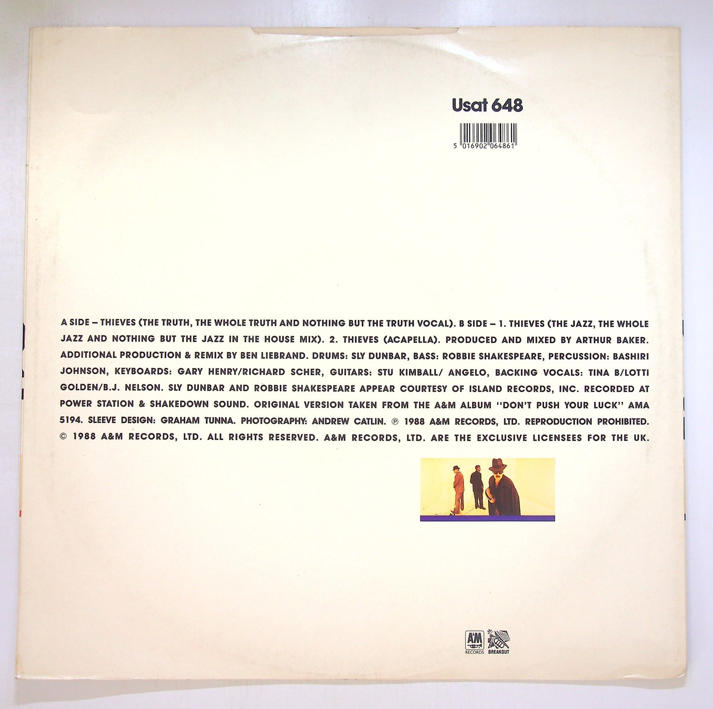 EBOND Wally Jump Junior & The Criminal Element - Thieves Vinile V102072