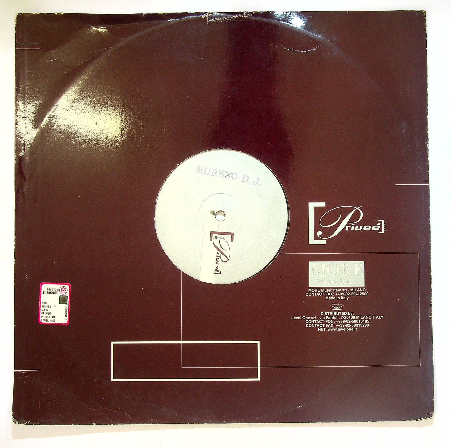 EBOND Run Feat. Justine Simmons - Praise My DJ's Vinile V102073