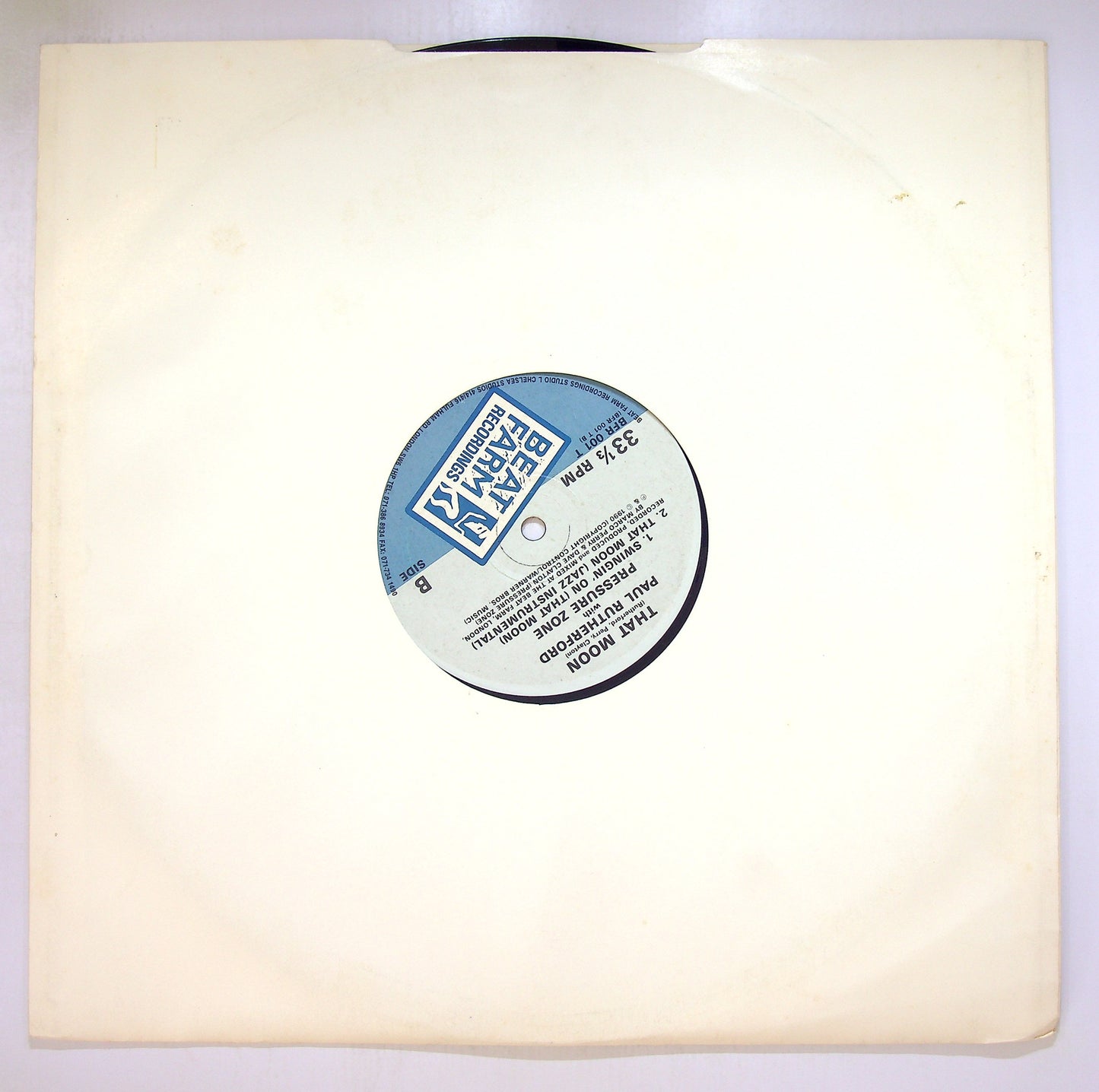 EBOND Paul Rutherford With Pressure Zone - That Moon Vinile V102075