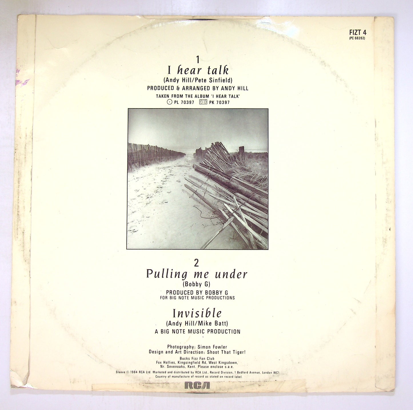 EBOND Bucks Fizz - I Hear Talk Vinile V102088