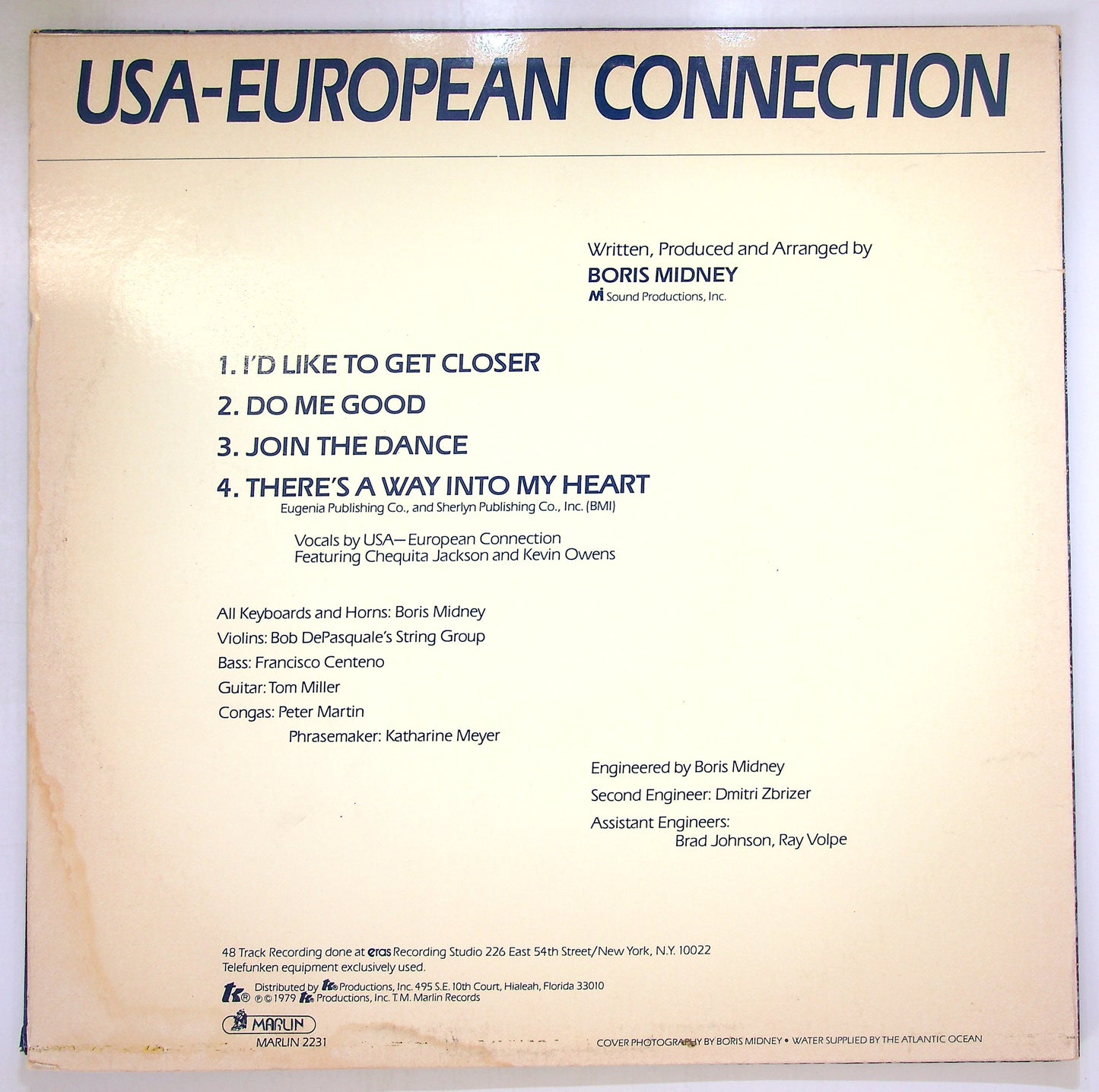 EBOND USA-European Connection - USA-European Connection Vinile V102097