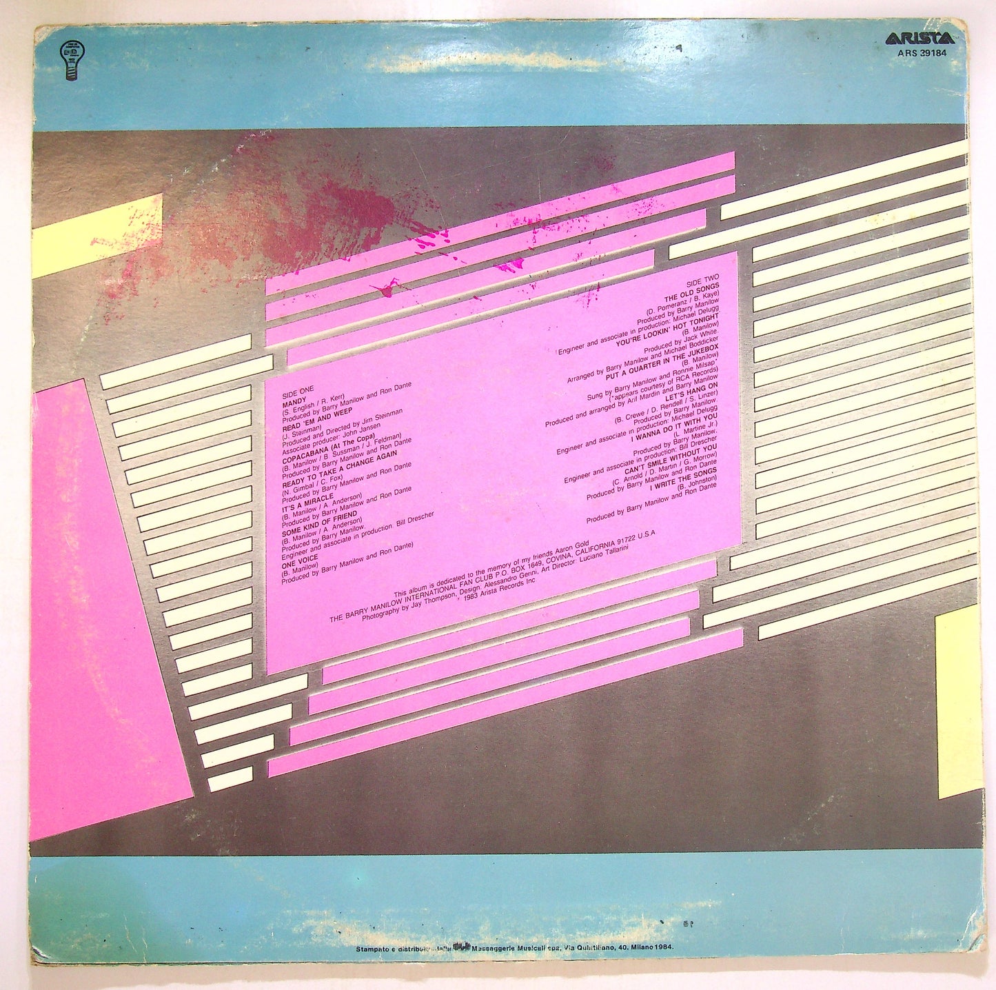 EBOND Barry Manilow - Magic Vinile V102124