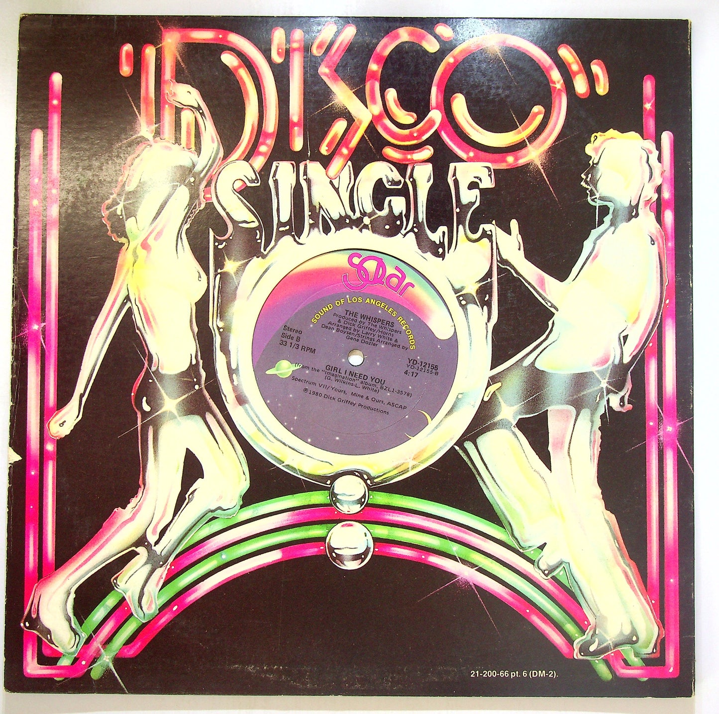 EBOND The Whispers - It's A Love Thing / Girl I Need You Vinile V102125