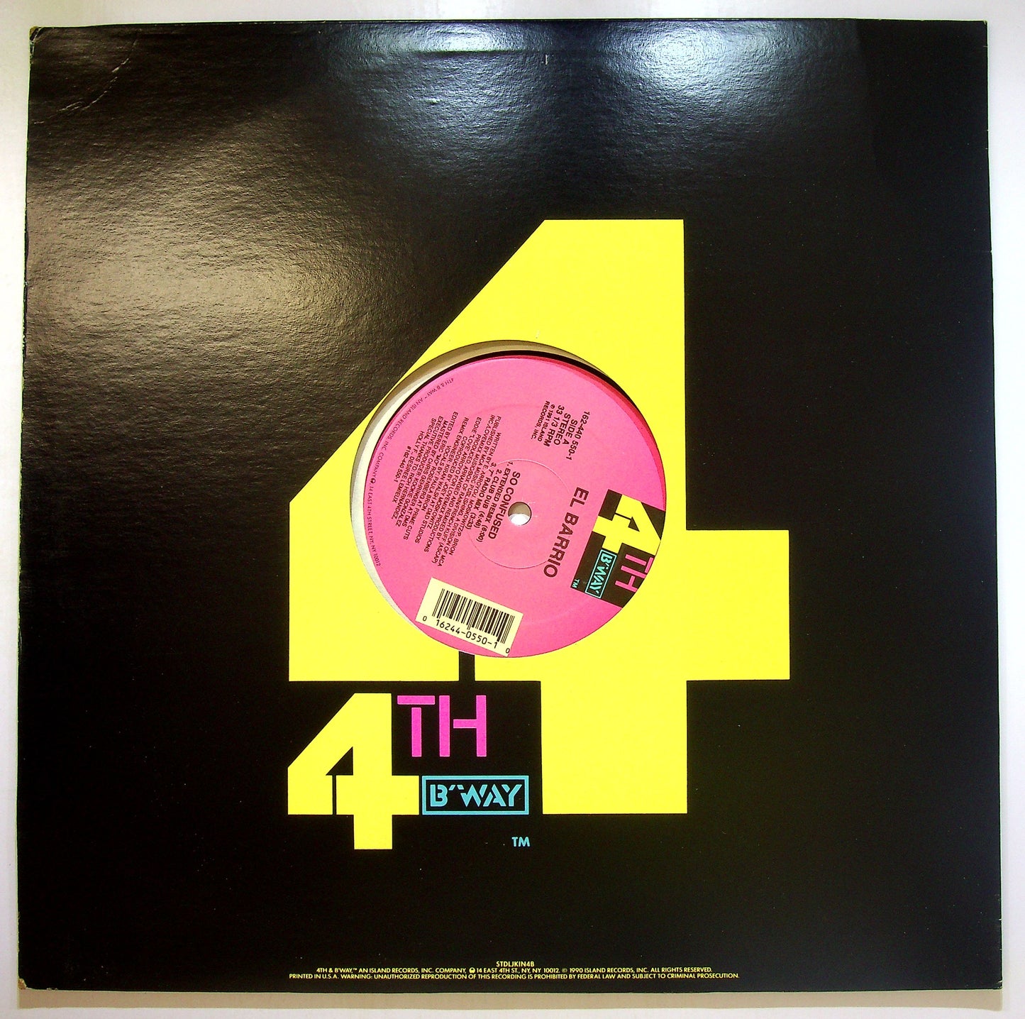 EBOND El Barrio - So Confused Vinile V102133