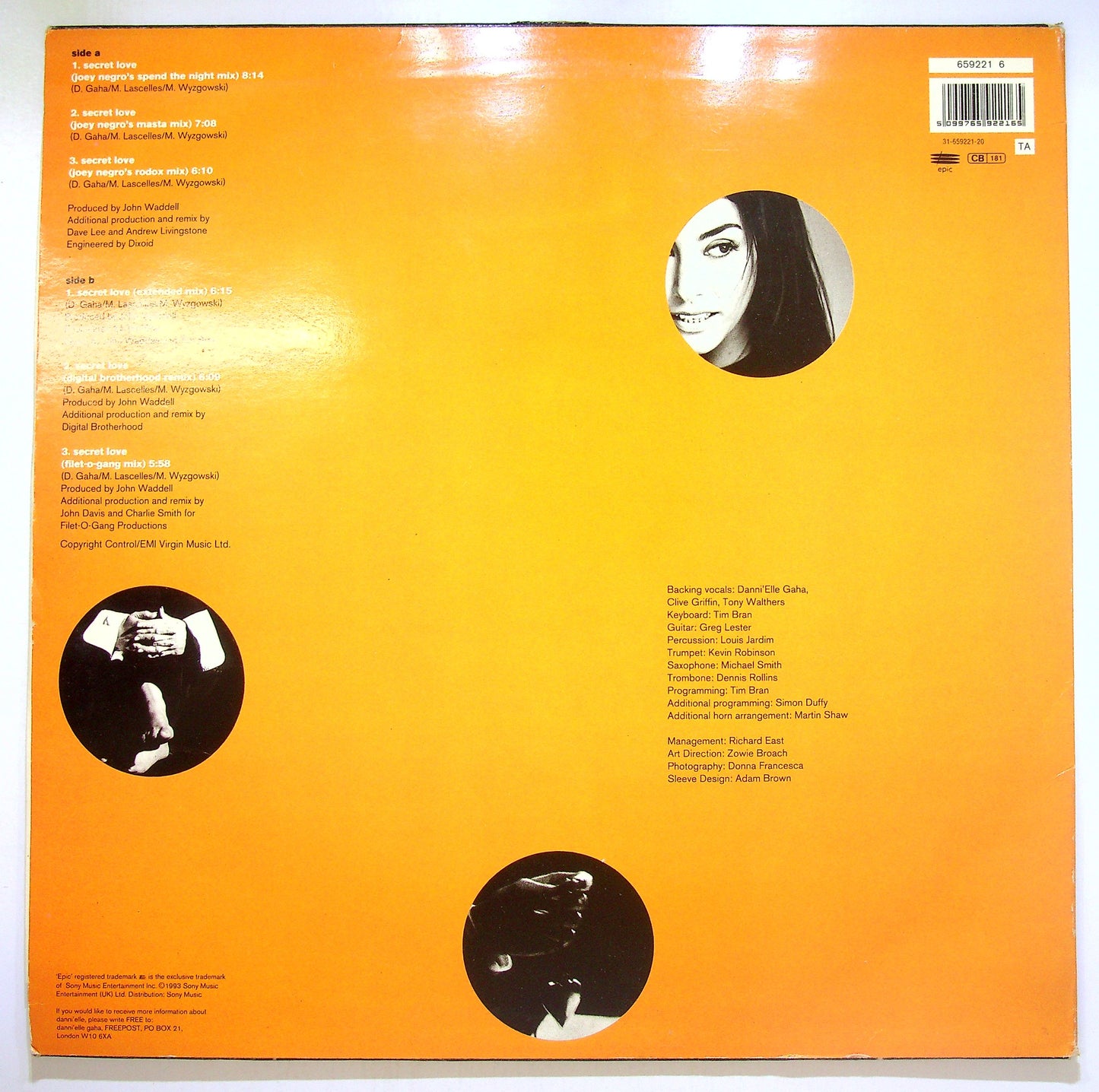 EBOND Danni'elle Gaha - Secret Love Vinile V102137