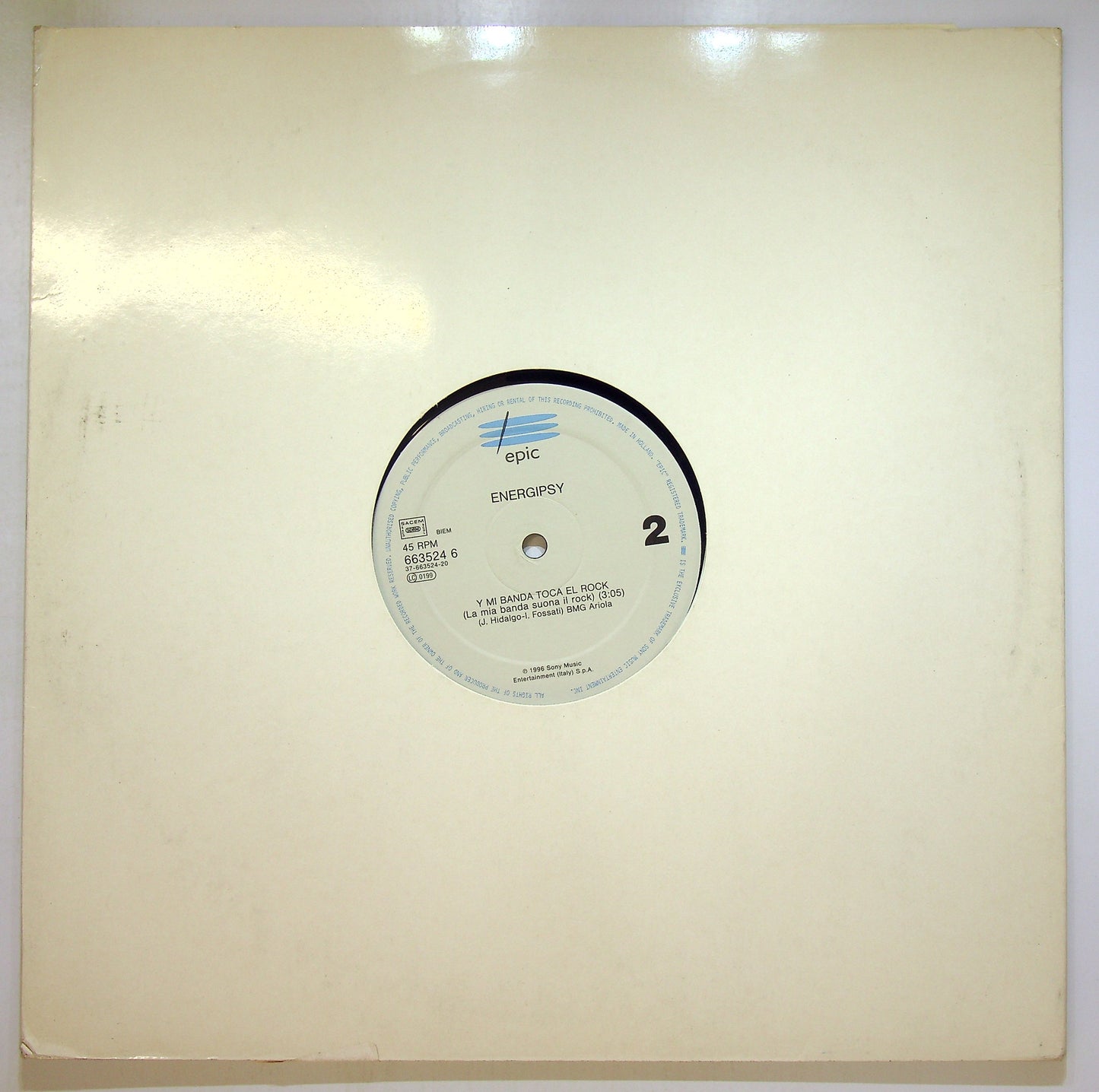 EBOND Energipsy - A Mi Me Gusta Vinile V103012
