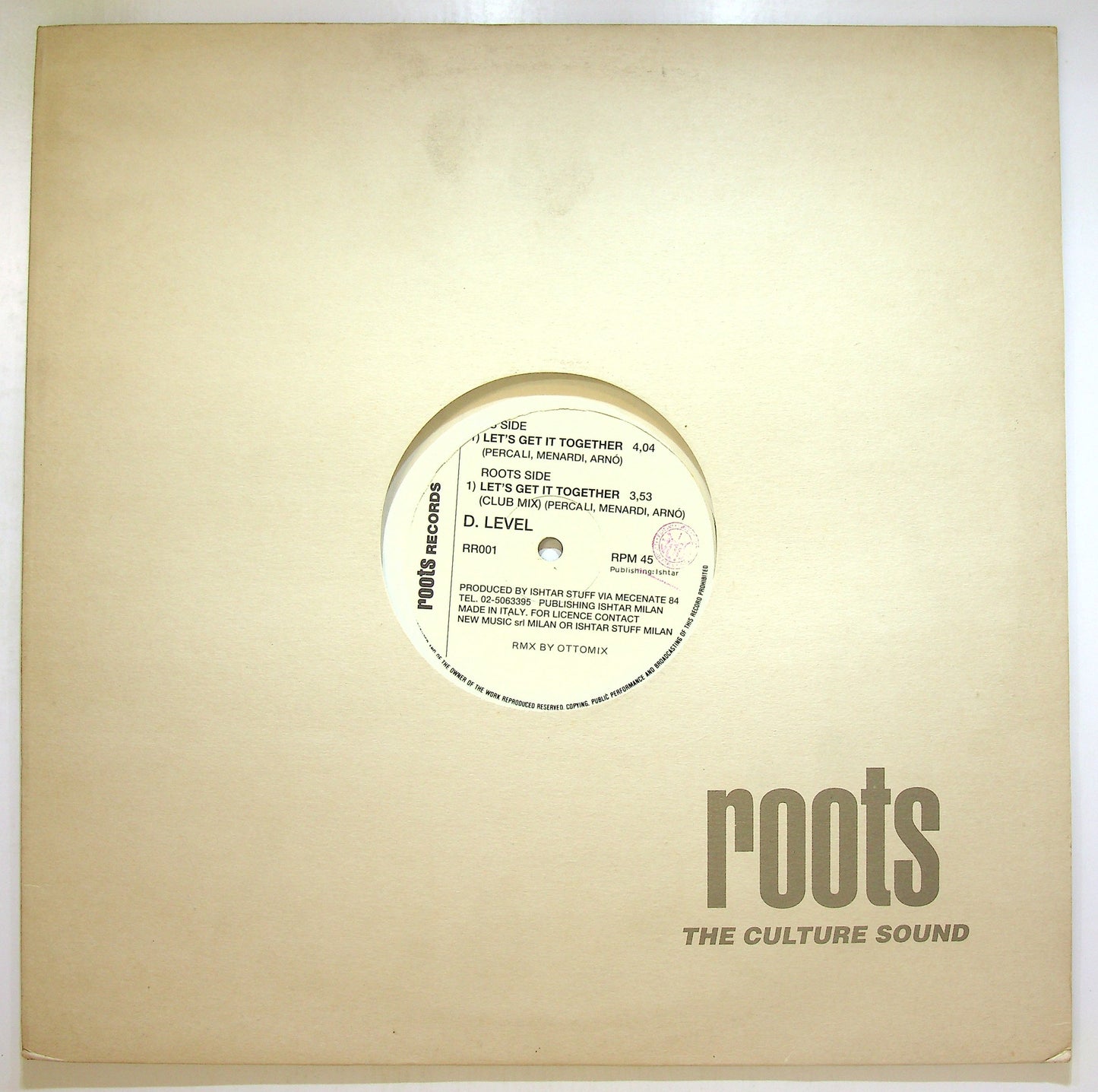 EBOND D. Level - Let's Get It Together Vinile V103022