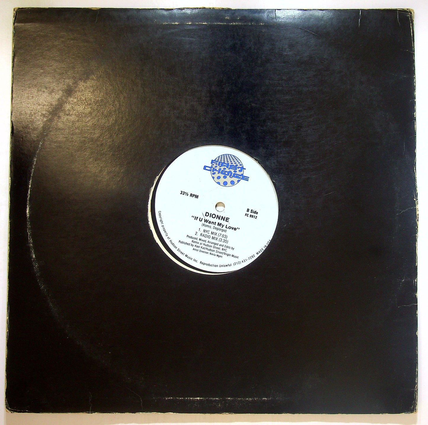 EBOND Dionne - If U Want My Love Vinile V103027