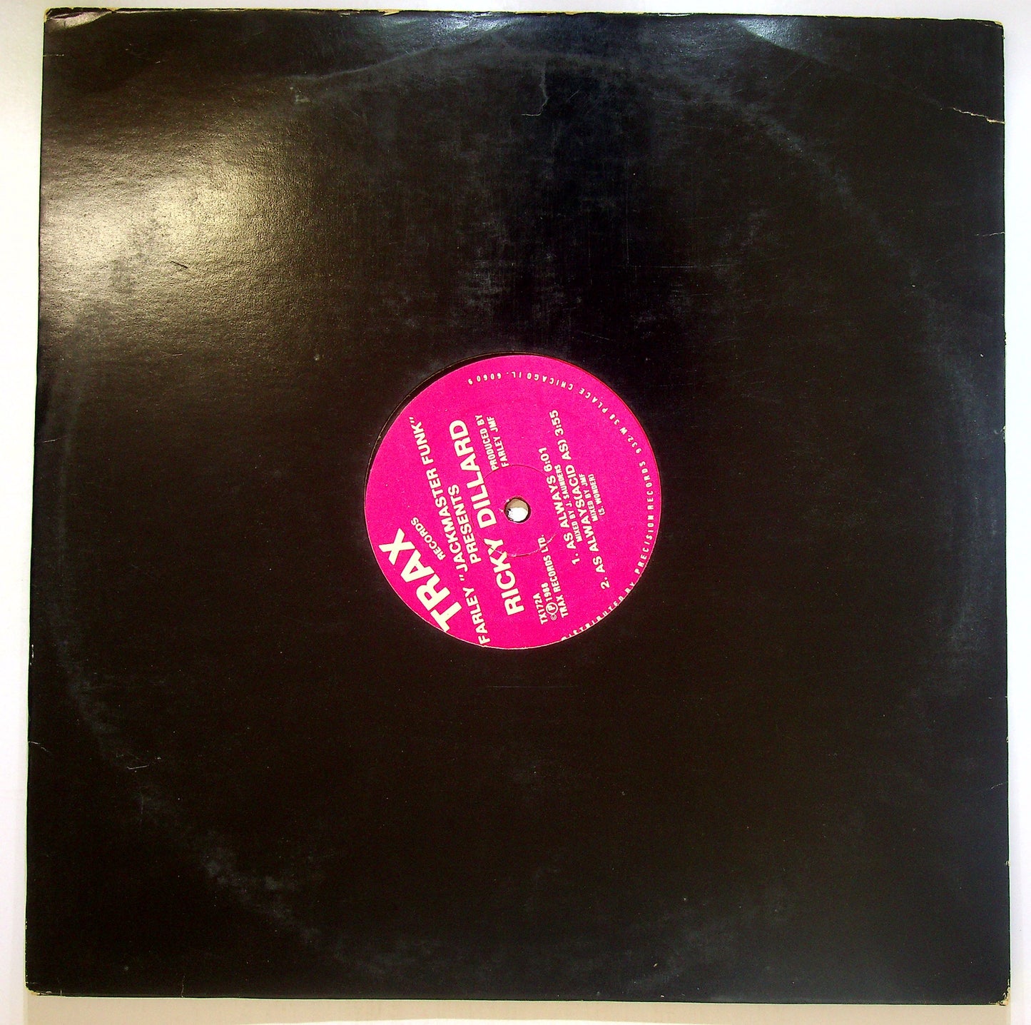 EBOND Farley 'Jackmaster Funk' Presents Ricky Dillard - As Always Vinile V103028