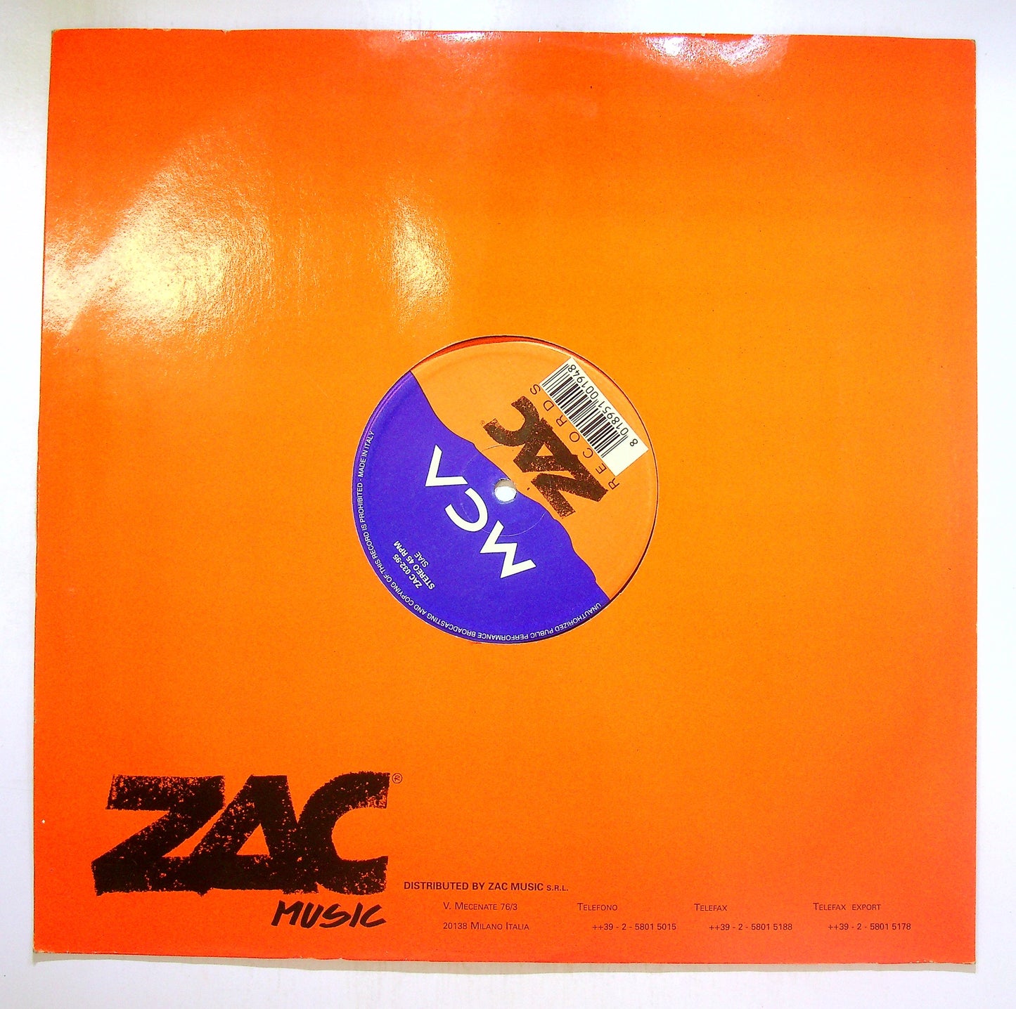 EBOND E.Y.C. - Ooh-Ah-Aa (I Feel It) Vinile V103037