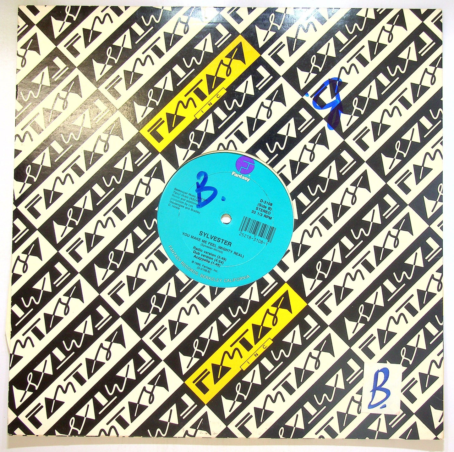 EBOND Sylvester - You Make Me Feel (Mighty Real) (12' Ultimix) Vinile V103057