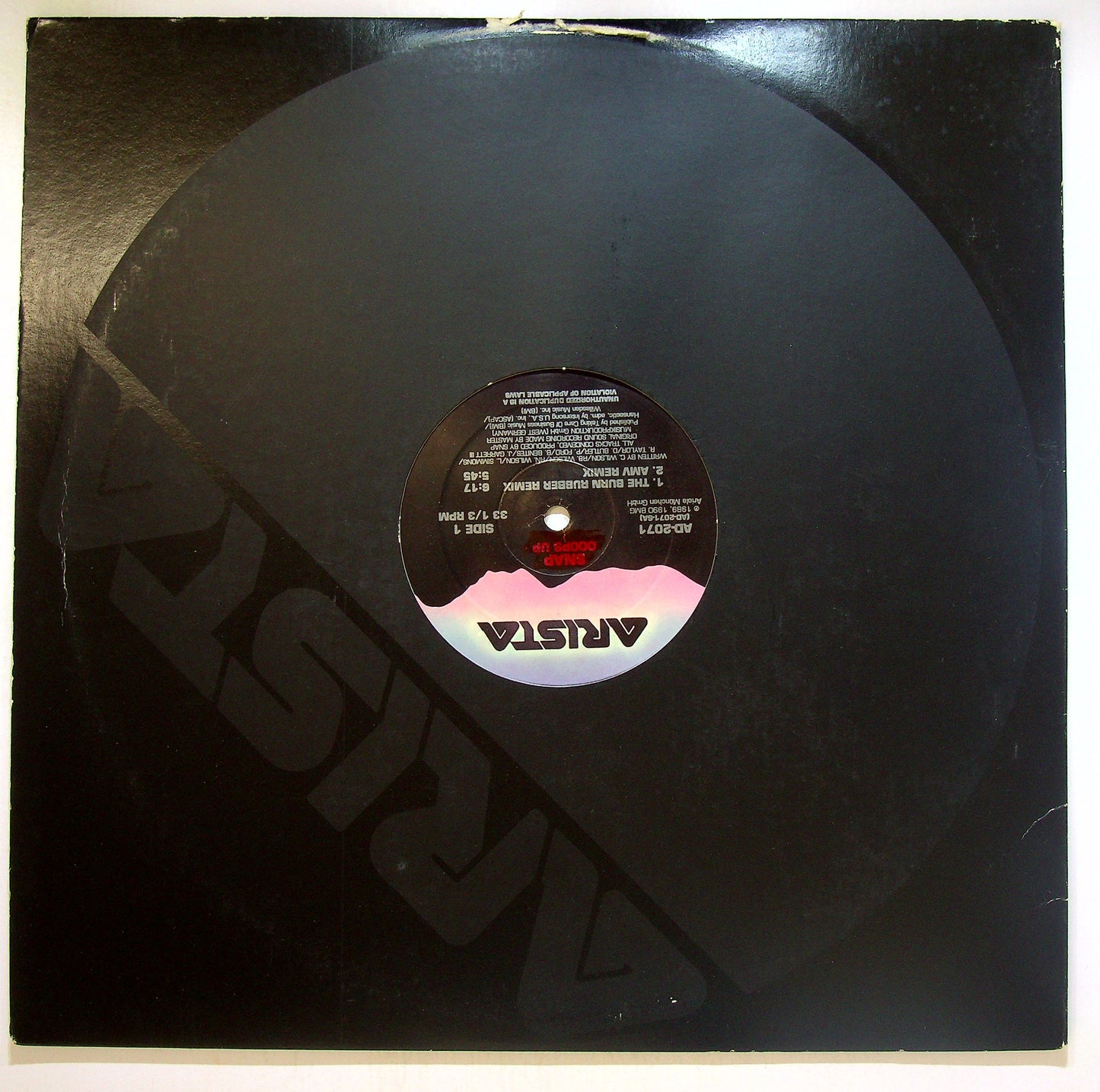 EBOND Snap - Ooops Up Vinile V103058