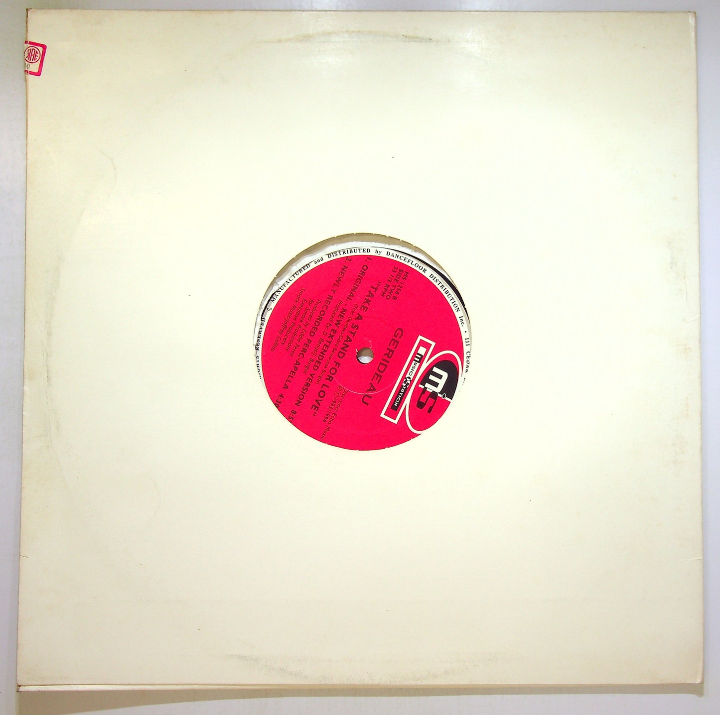 EBOND Gerideau - Take A Stand (The Re-Mixes) Vinile V103070