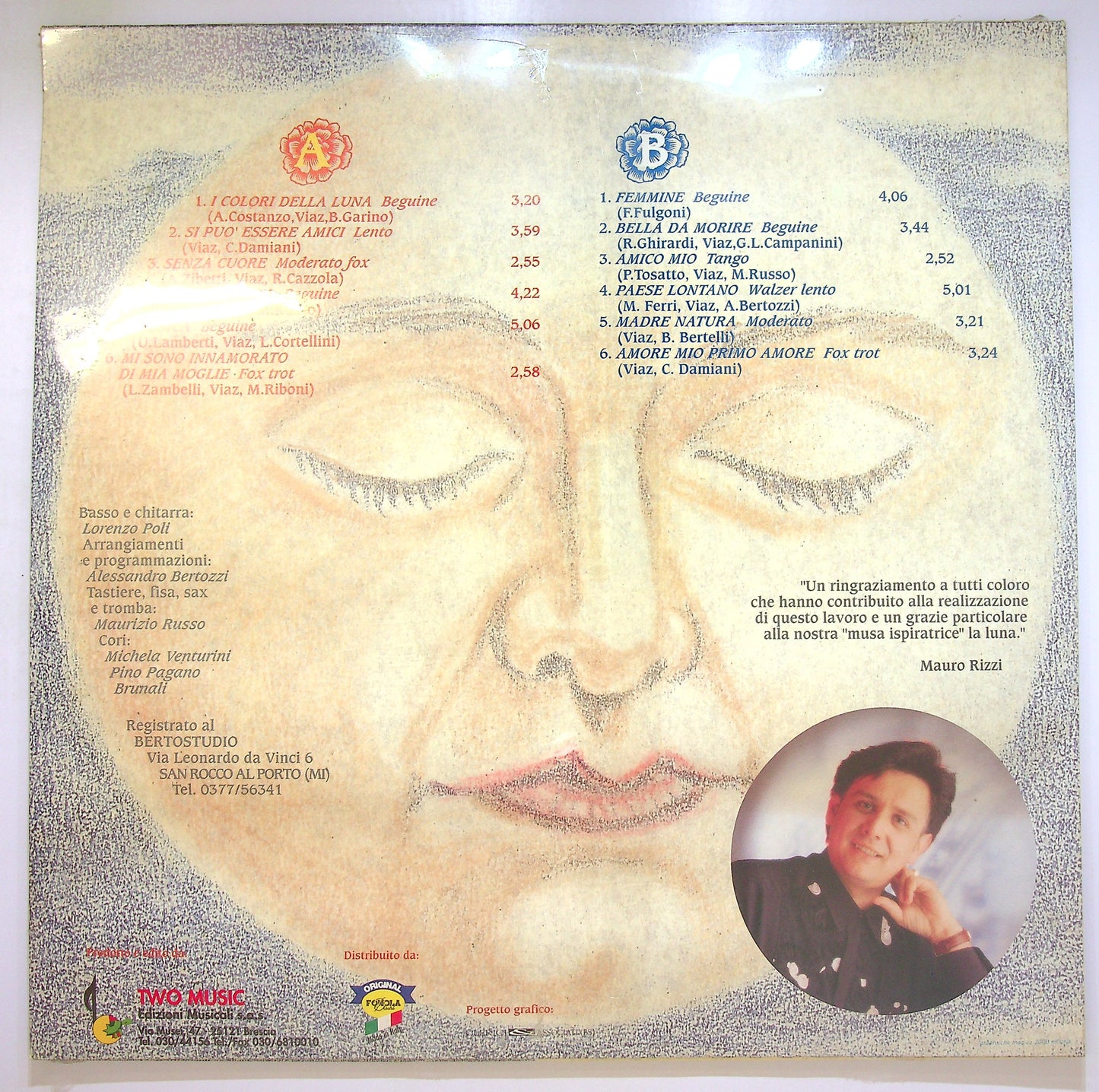 EBOND Mauro Rizzi - I Colori Della Luna Vinile V103133