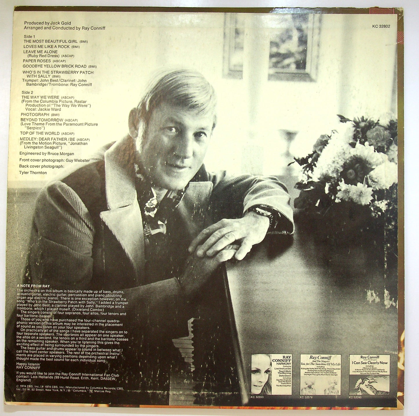 EBOND Ray Conniff - The Way We Were Vinile V104002