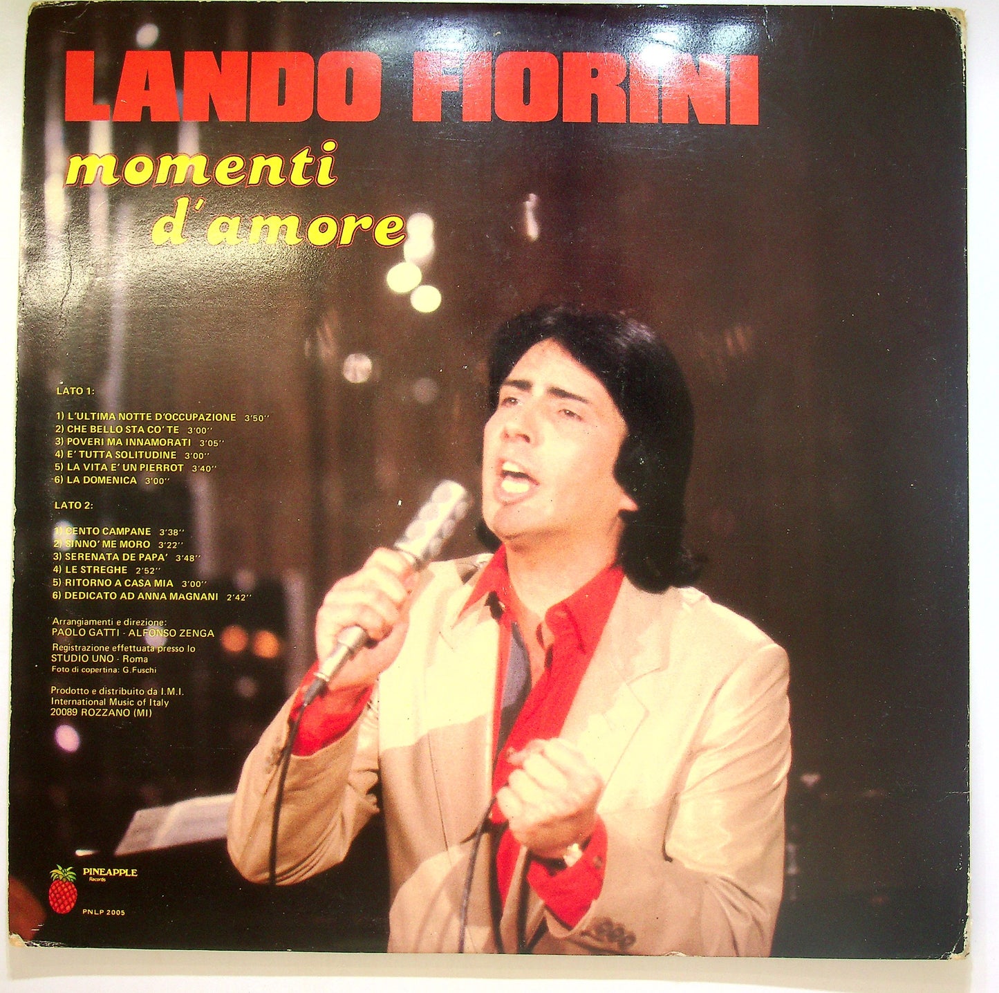 EBOND Lando Fiorini - Momenti D'amore Vinile V104003