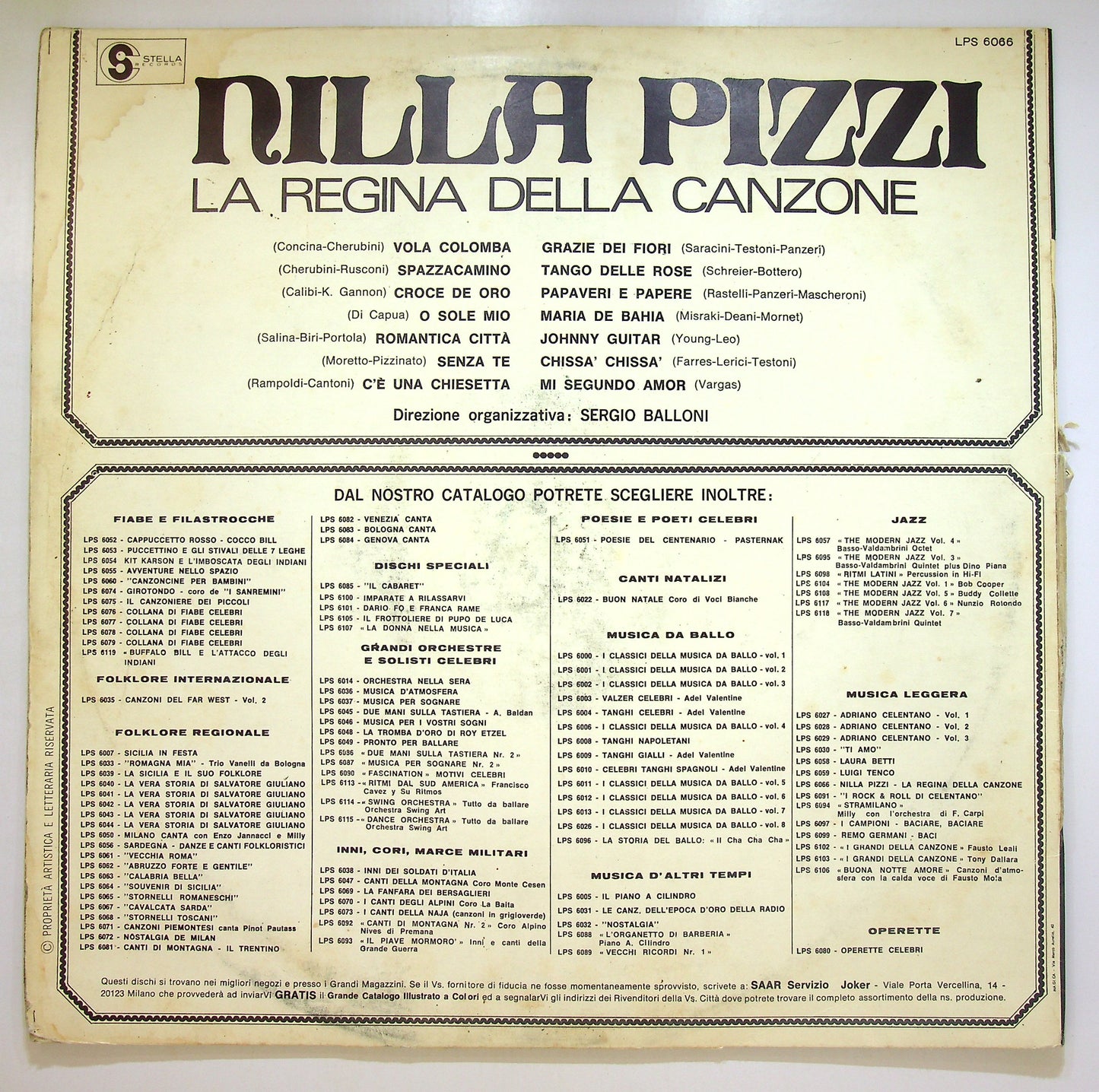 EBOND Nilla Pizzi - La Regina Della Canzone Vinile V104010