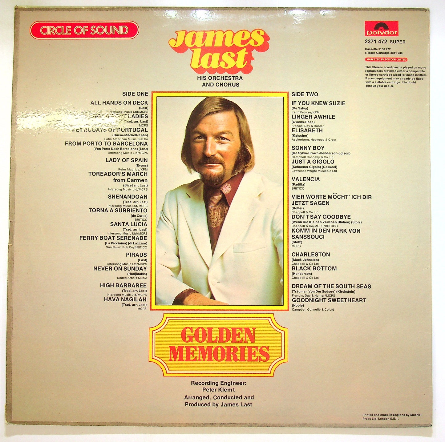EBOND James Last - Golden Memories Vinile V104084