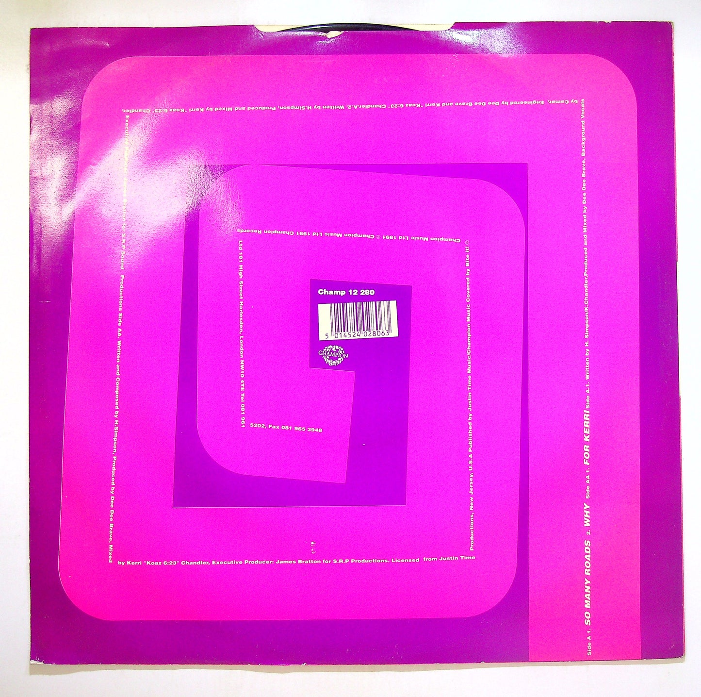 EBOND Dee Dee Brave - So Many Roads Vinile V104087