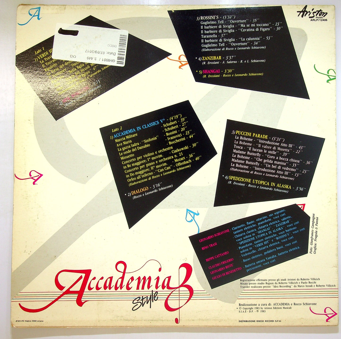 EBOND Accademia - Accademia Style Vinile V105015