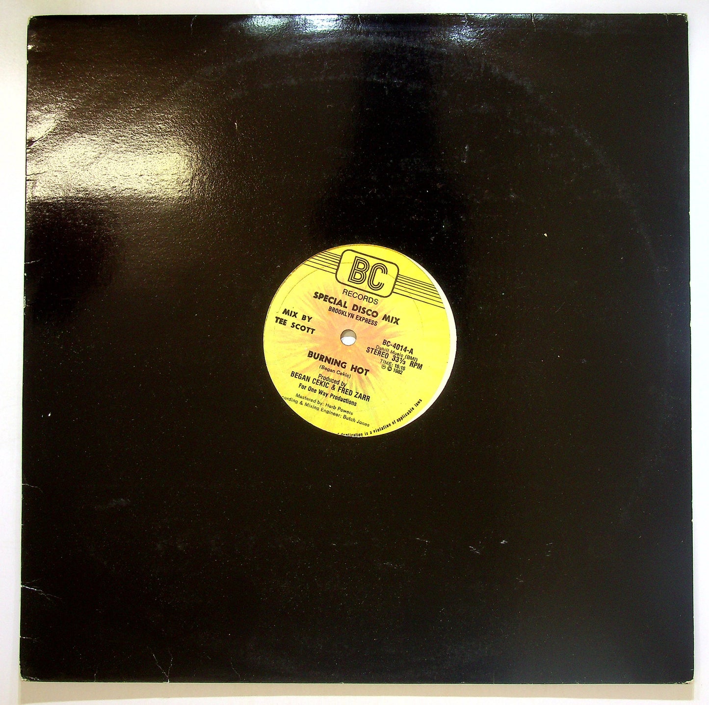 EBOND Brooklyn Express - Burning Hot Vinile V105046