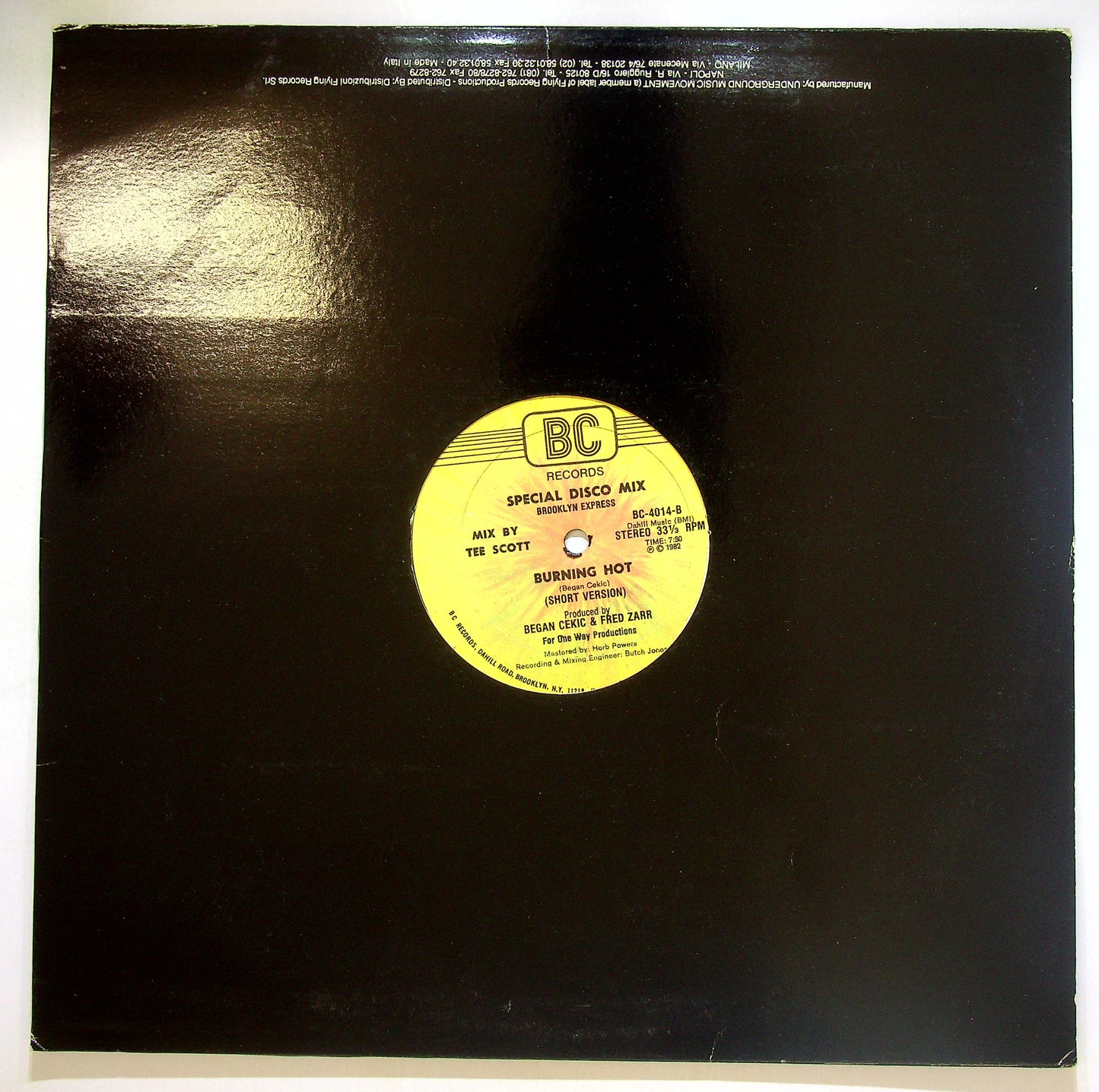 EBOND Brooklyn Express - Burning Hot Vinile V105046