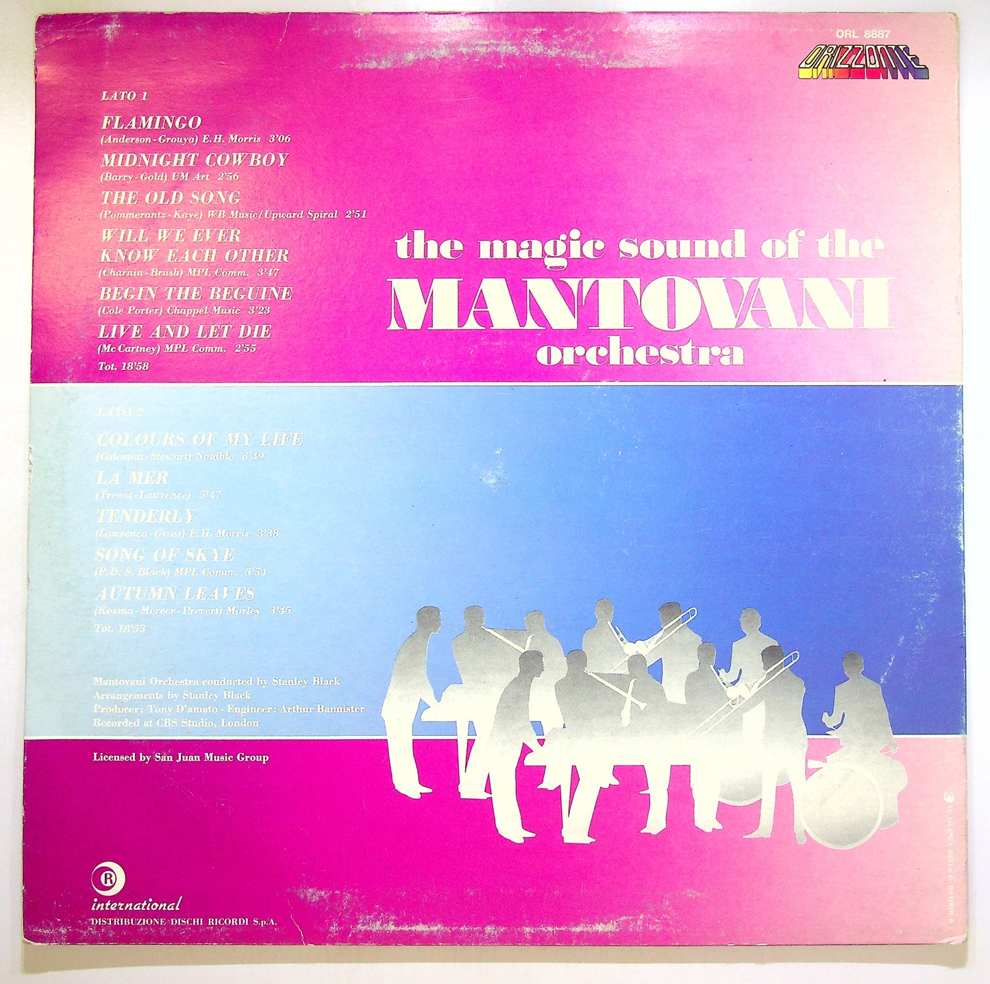 EBOND The Magic Sound Of The Mantovani Orchestra Vinile V105062