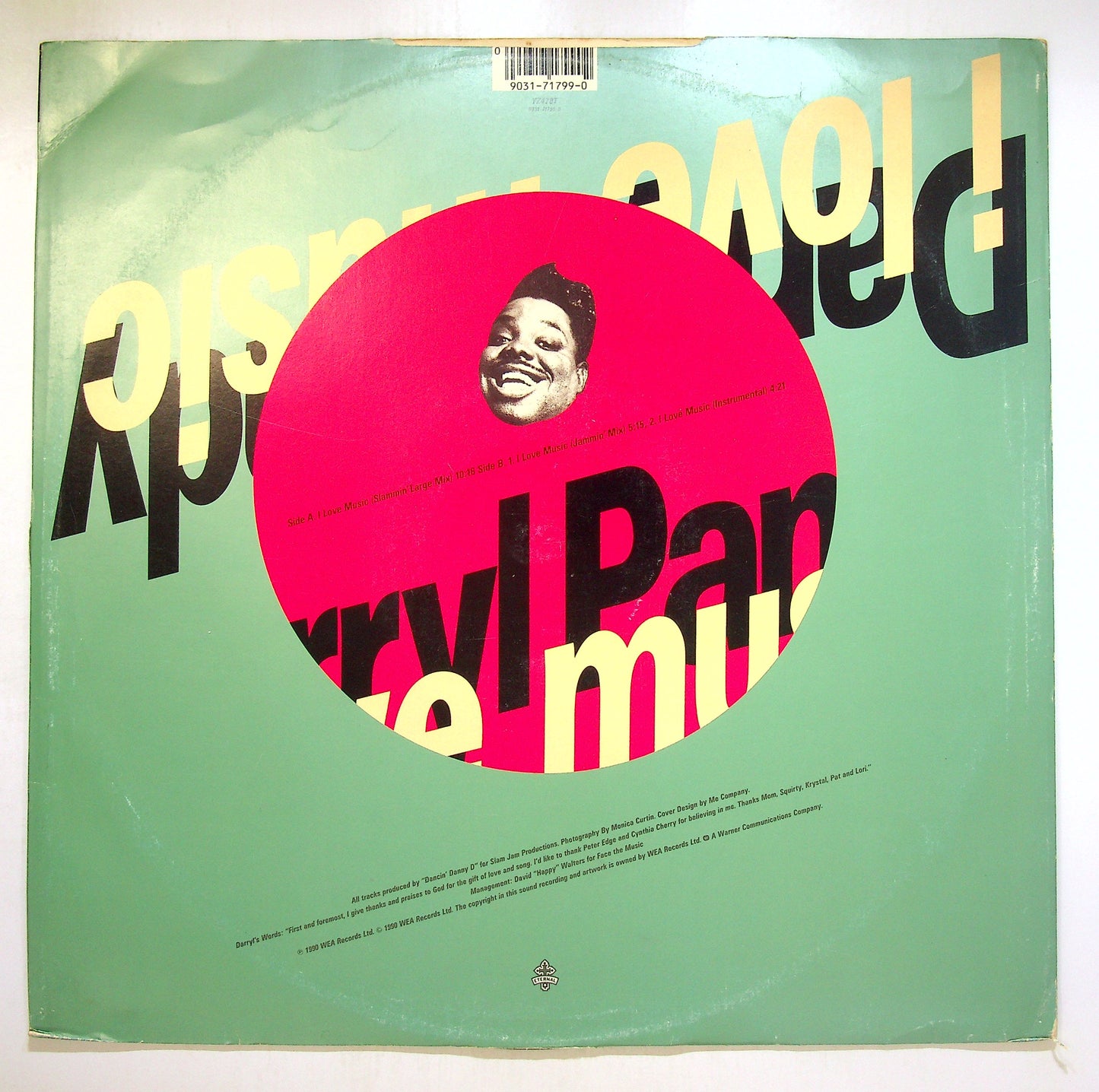 EBOND Darryl Pandy - I Love Music Vinile V105098