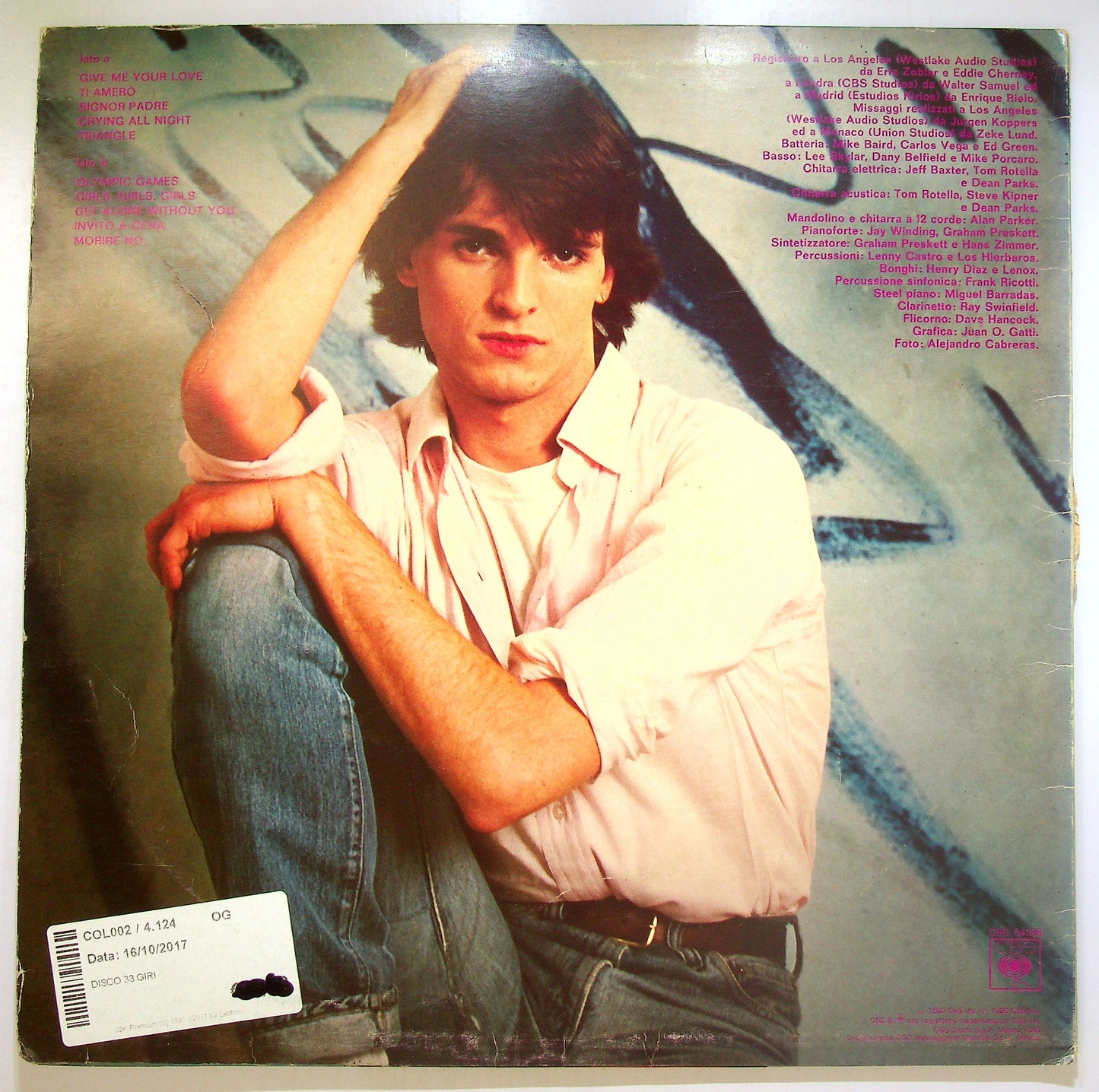 EBOND Miguel Bose' - Miguel Vinile V105129