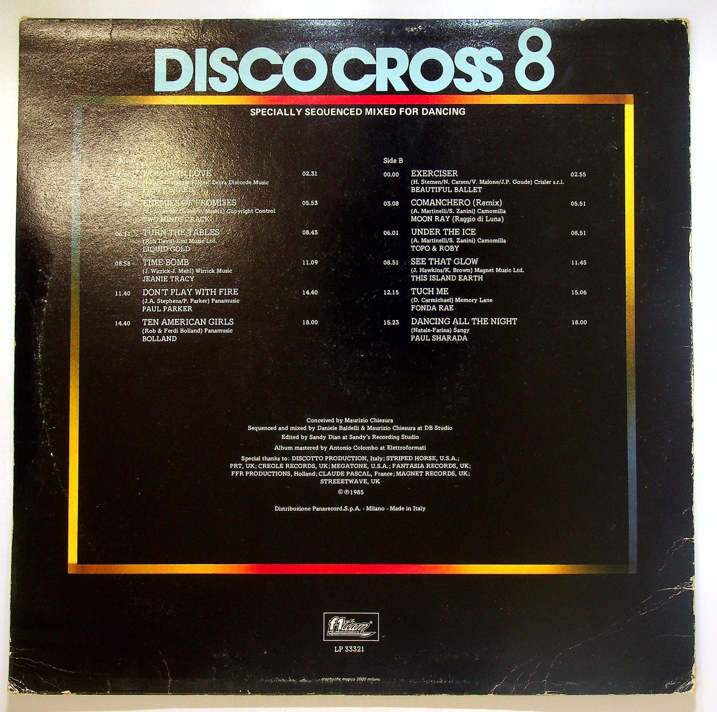 EBOND Various - Discocross N. 8 Vinile V105134