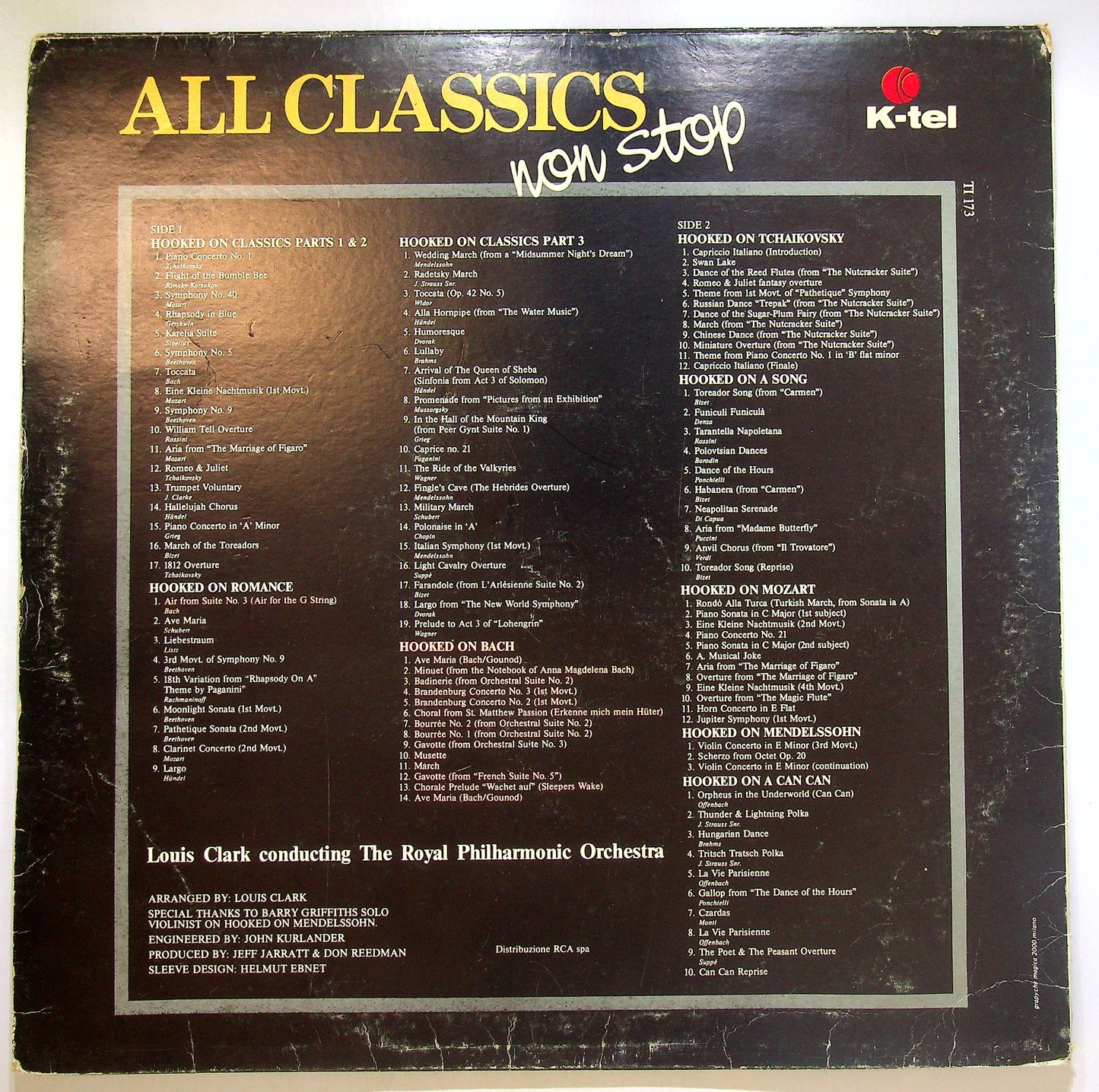 EBOND Louis Clark - All Classics Non Stop Vinile V105144