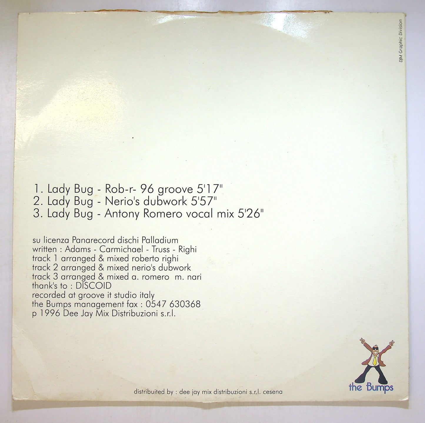 EBOND The Bump's - Lady Bug Vinile V105146
