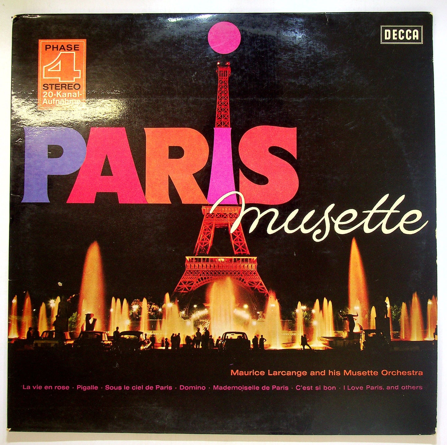 EBOND Maurice Larcange And His Musette Orchestra - Paris Musette Vinile V106005