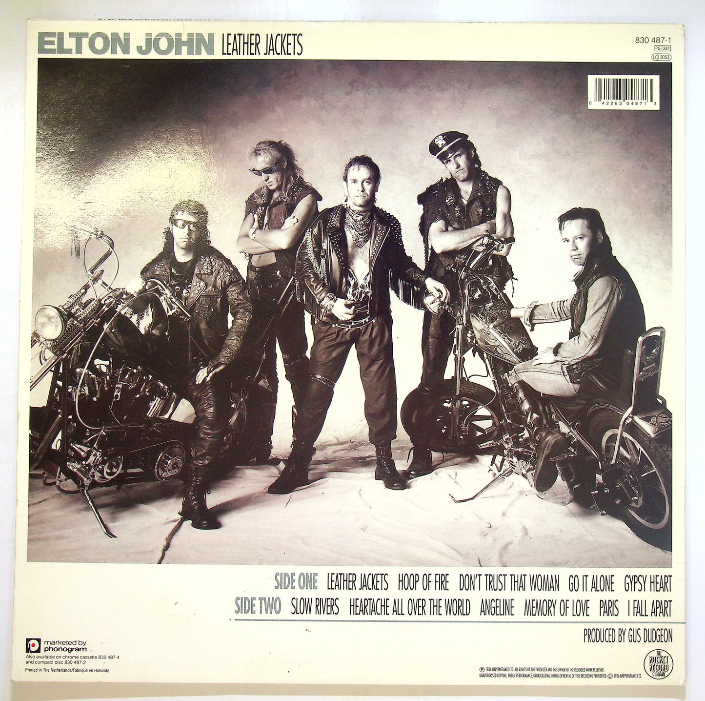 EBOND Elton John - Leather Jackets Vinile V106006