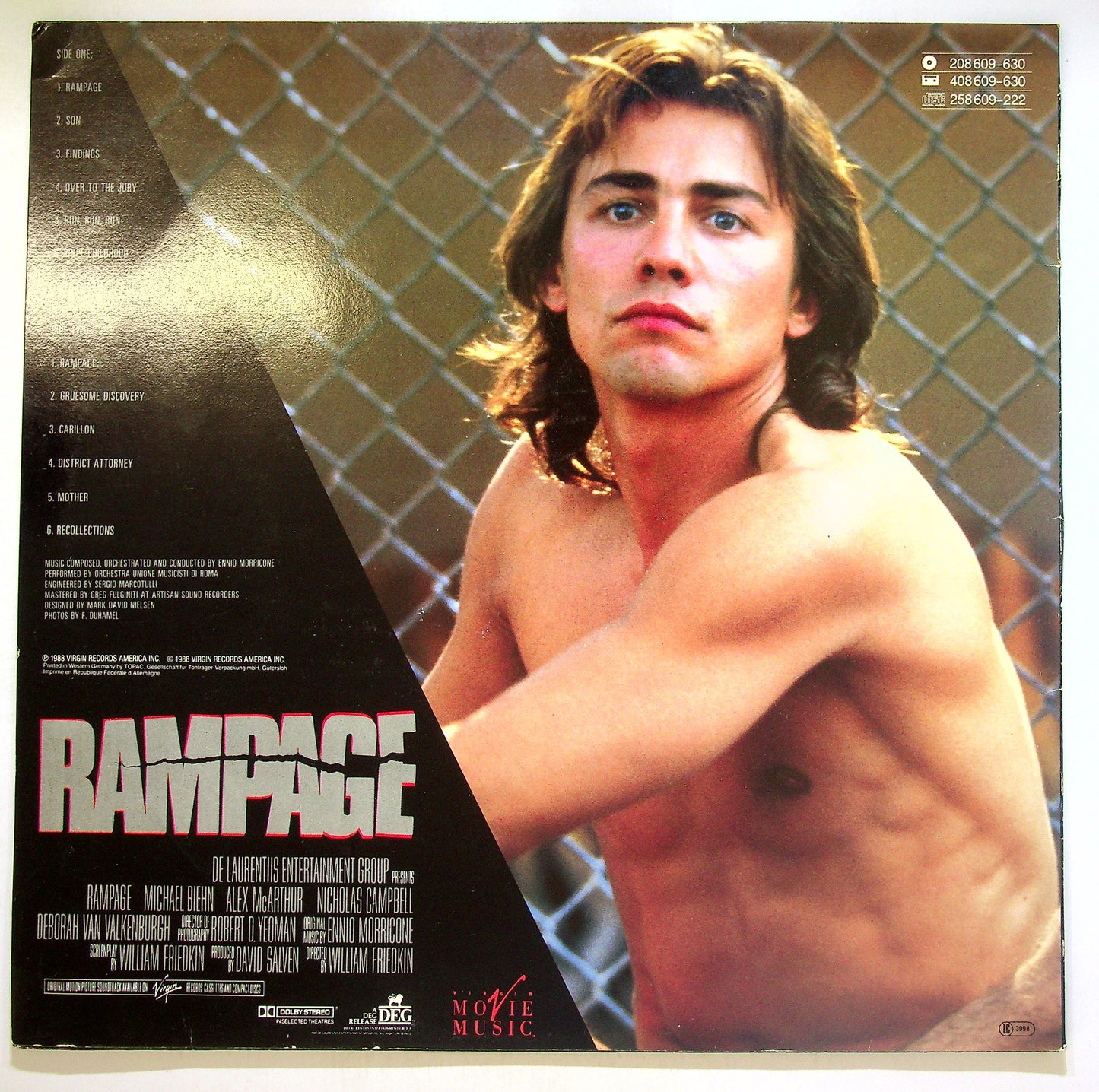 EBOND Ennio Morricone - Rampage (Motion Picture Soundtrack) Vinile V106008