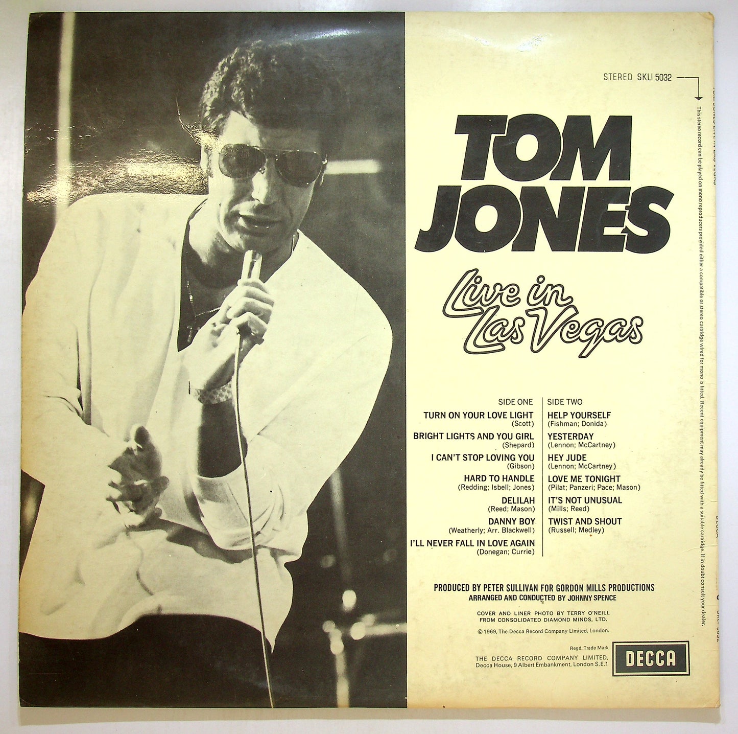 EBOND Tom Jones - Live In Las Vegas Vinile V106010