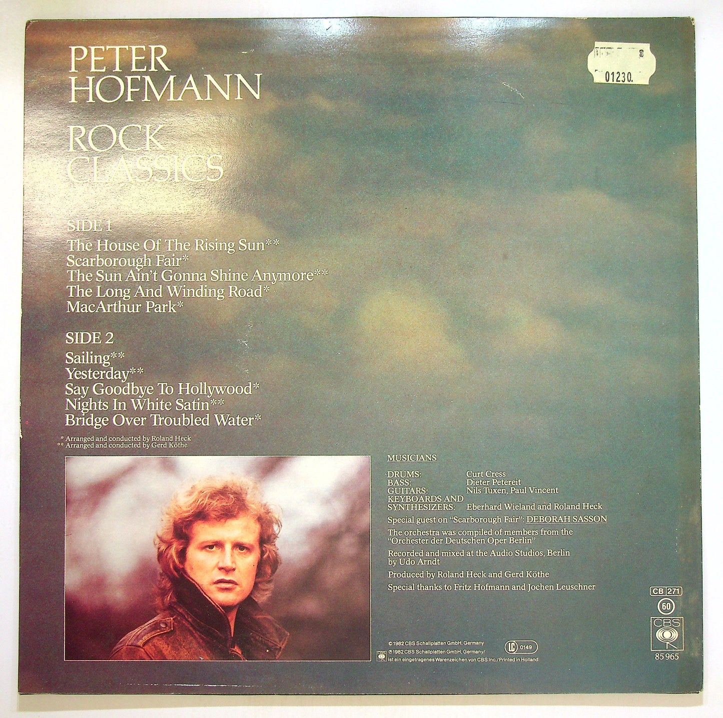 EBOND Peter Hofmann - Rock Classics Vinile V106085
