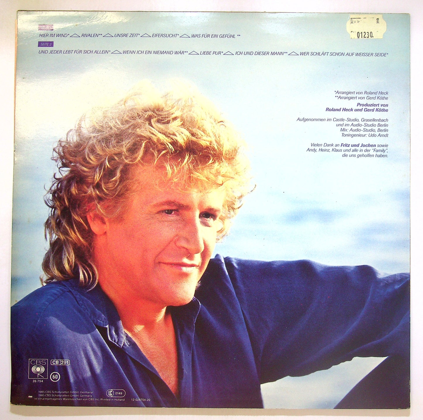 EBOND Peter Hofmann - Unsre Zeit Vinile V106096