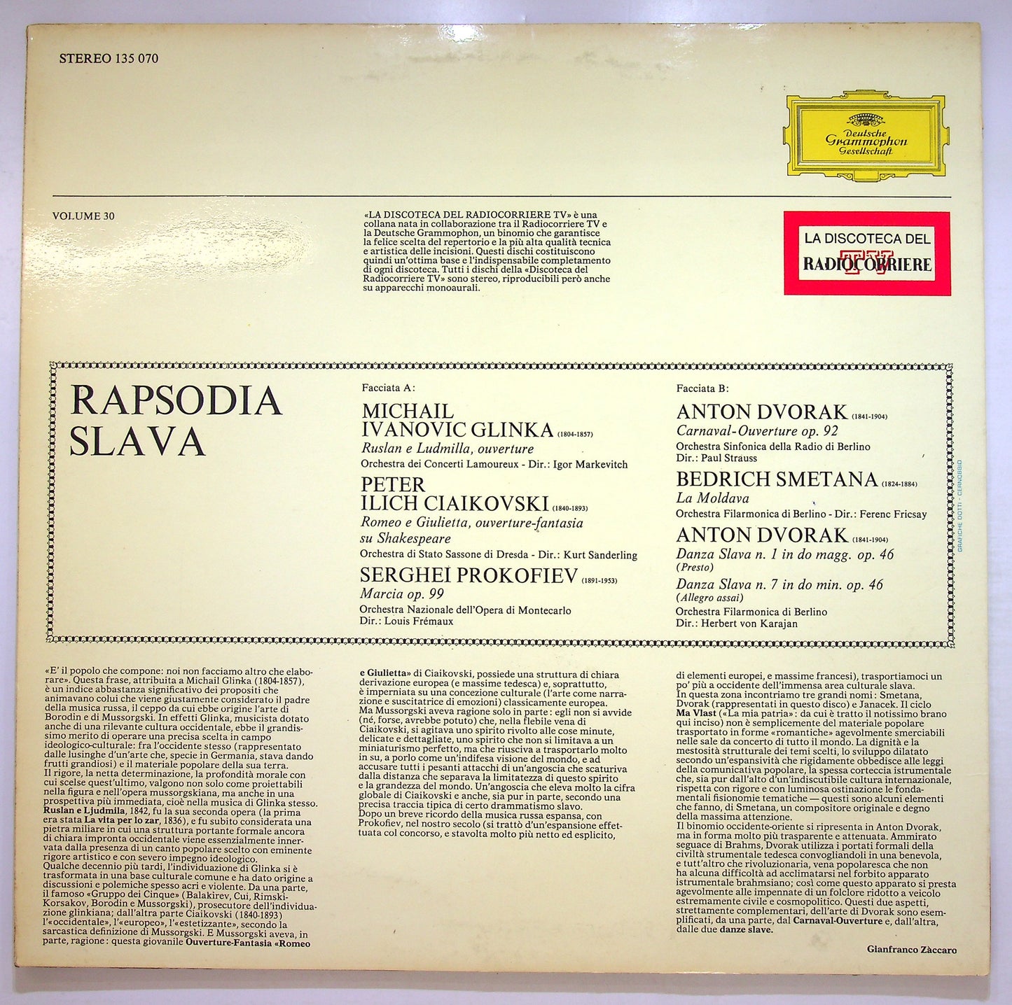 EBOND Various - Rapsodia Slava Vinile V107006
